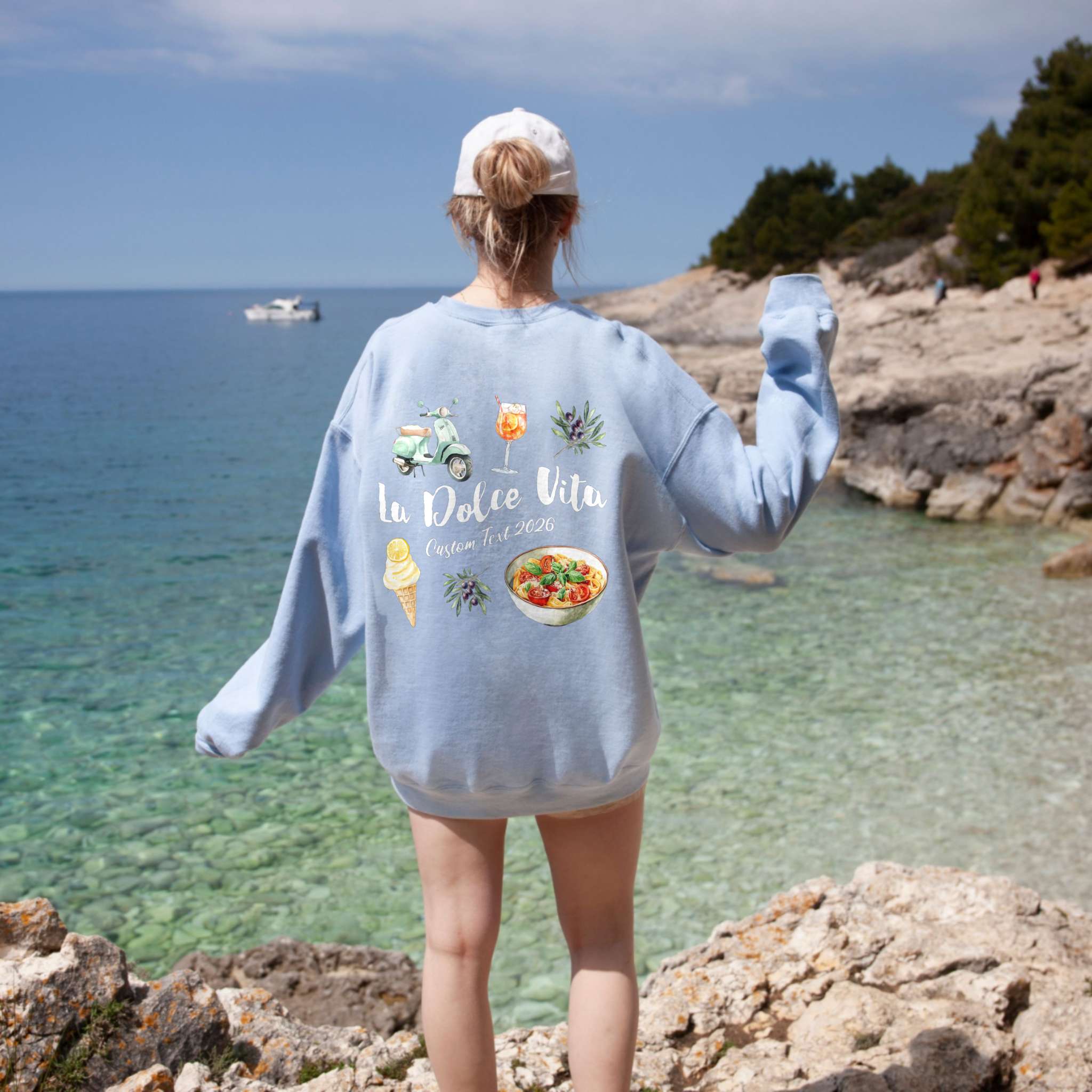 La Dolce Vita - Custom Matching Italy Summer Vacation Shirt