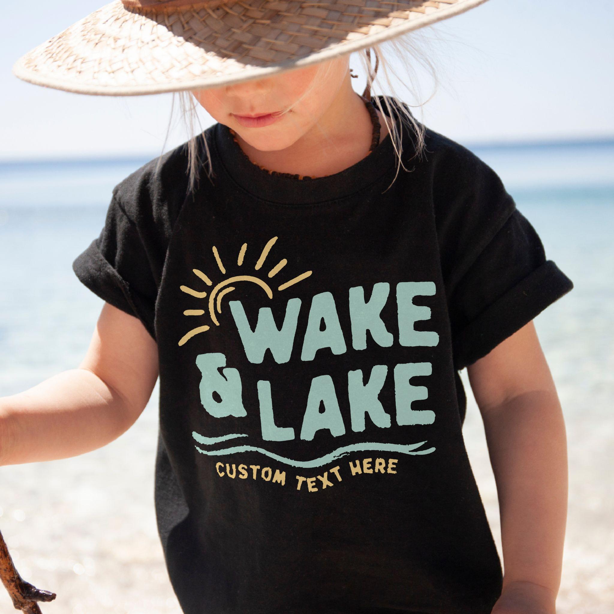 Wake & Lake - Matching Family Lake Vacation Shirts