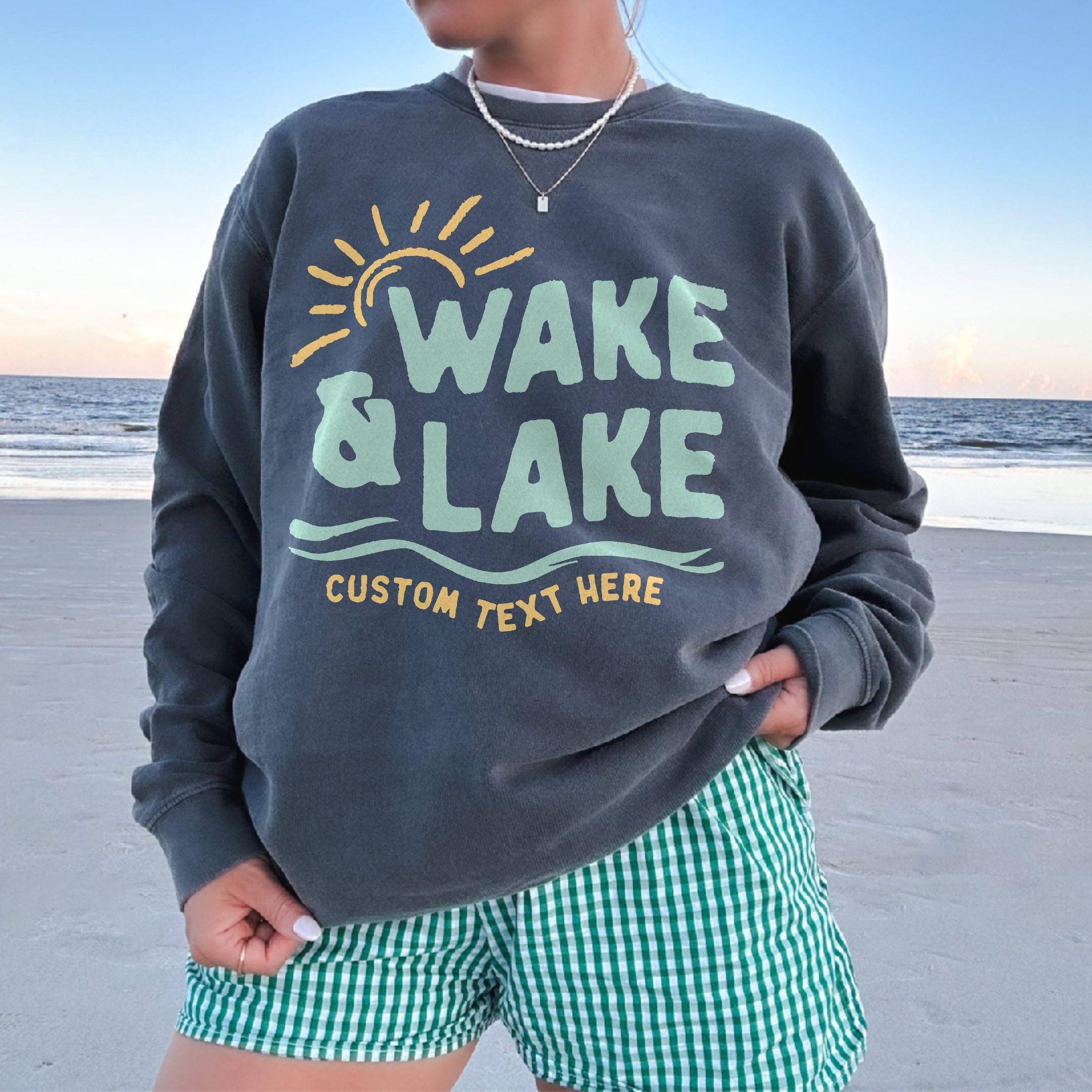 Wake & Lake - Matching Family Lake Vacation Shirts