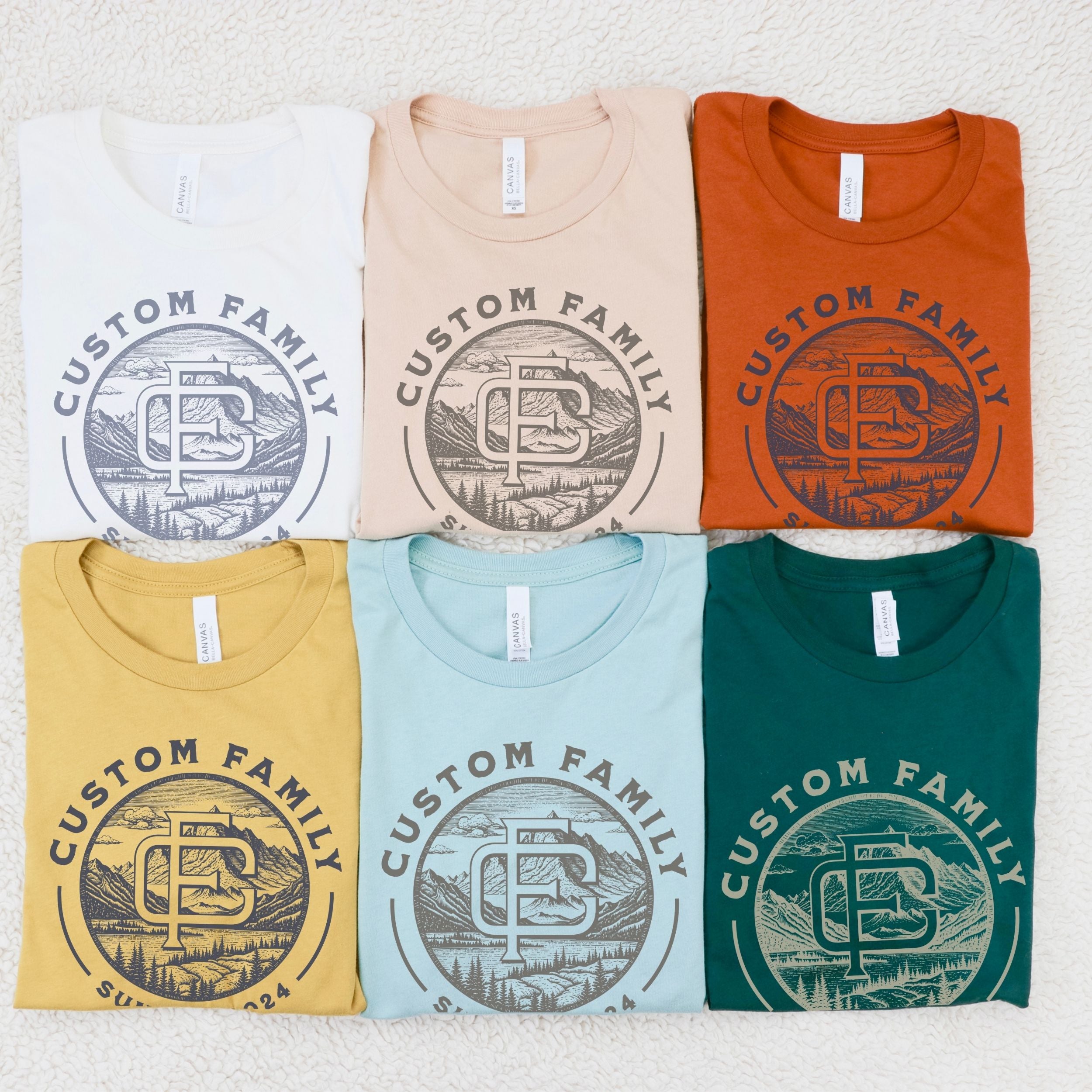 Mountain Monogram