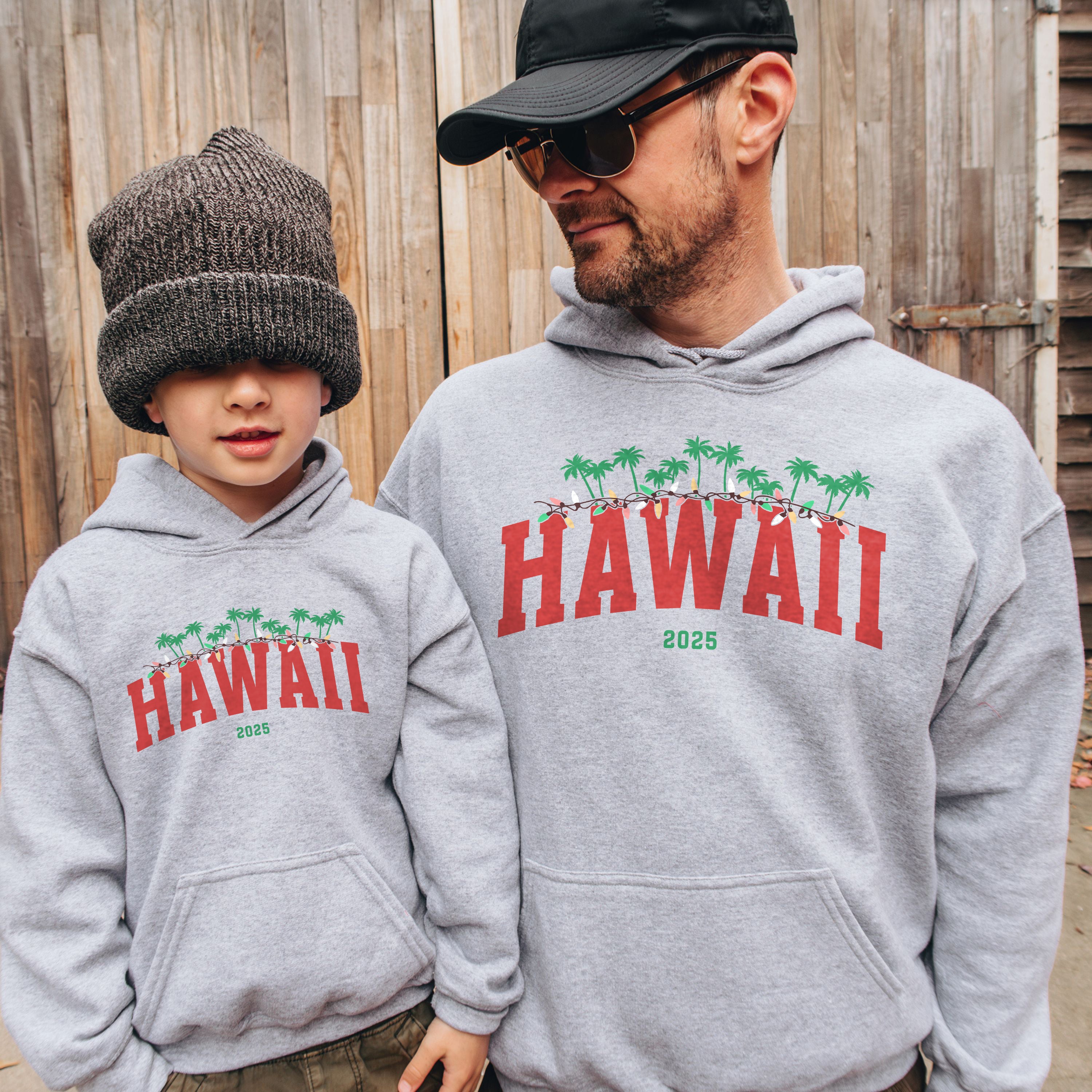 Christmas In Hawaii - Matching Family Shirts