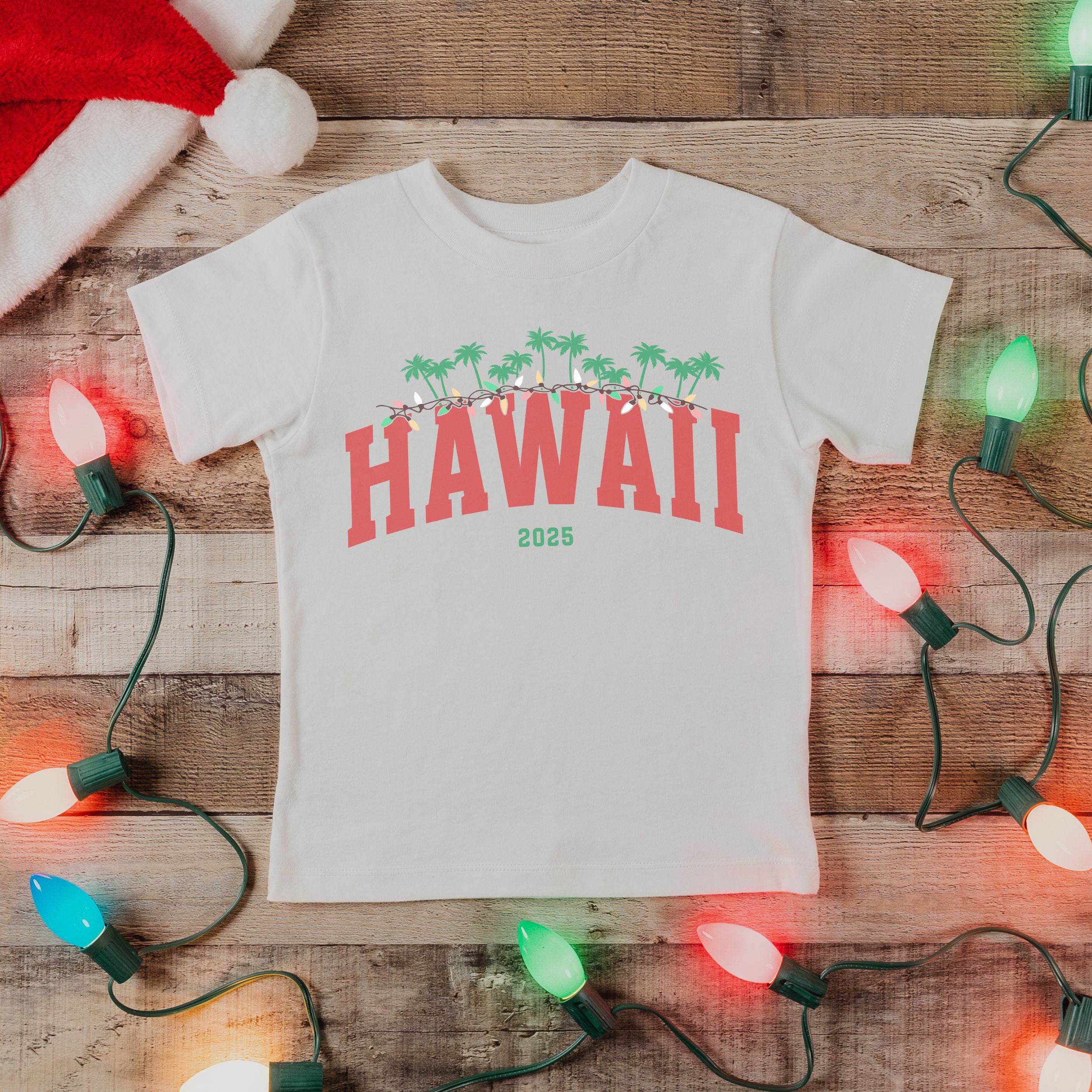 Christmas In Hawaii - Matching Family Shirts