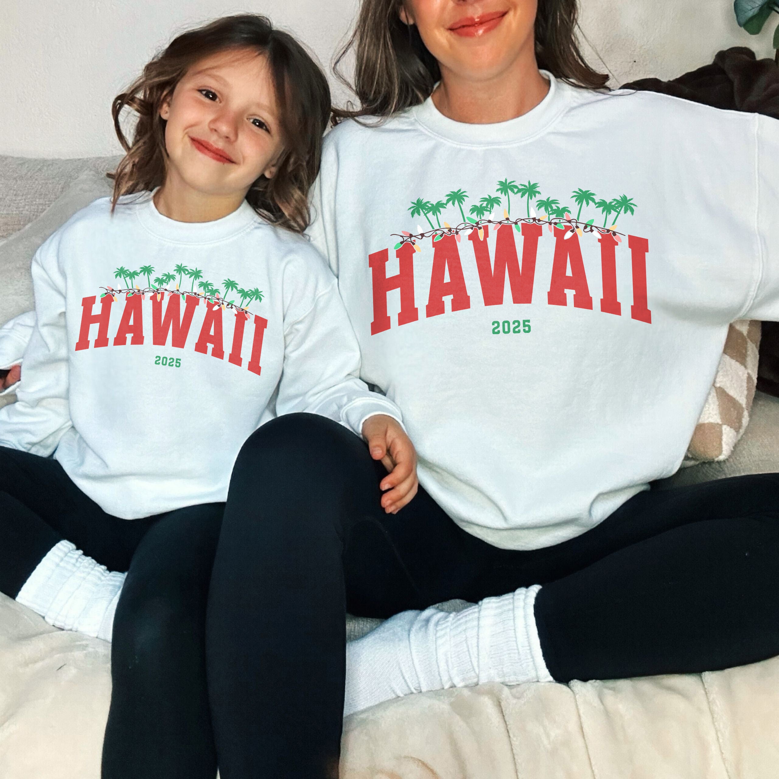 Christmas In Hawaii - Matching Family Shirts