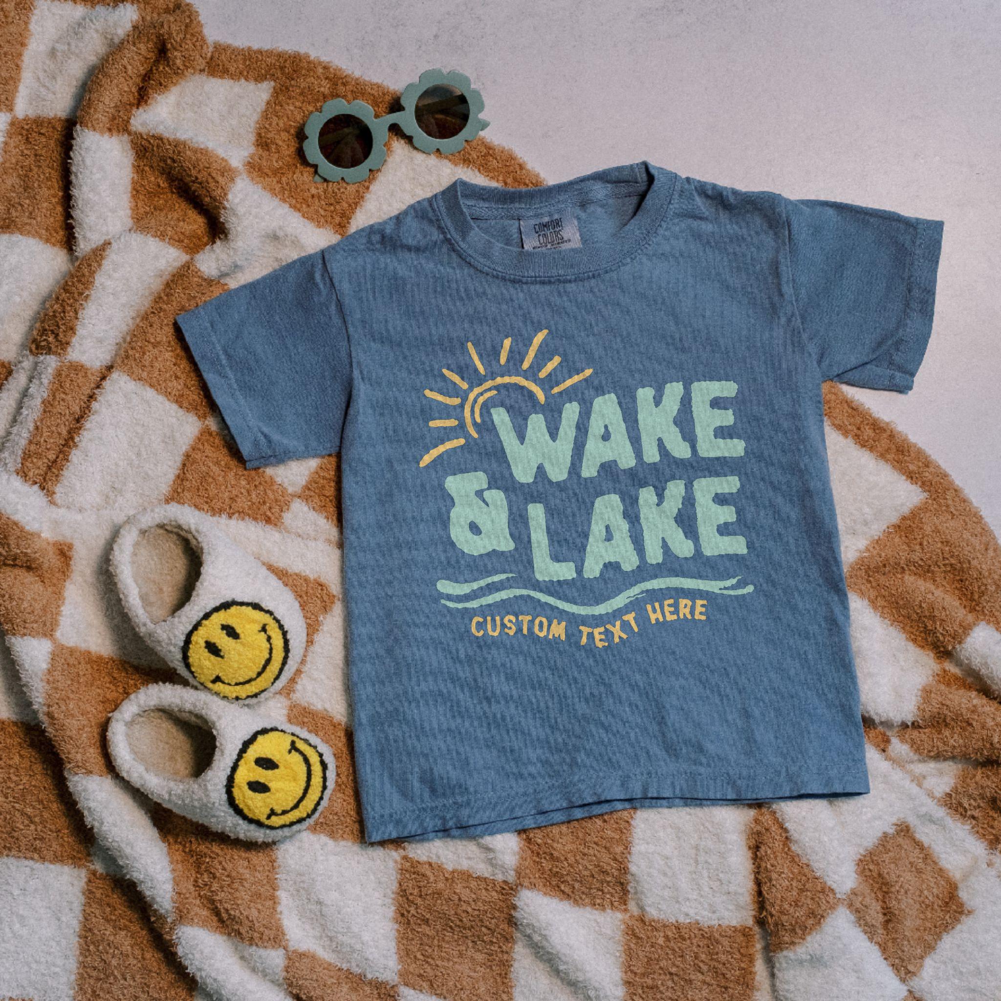 Wake & Lake - Matching Family Lake Vacation Shirts