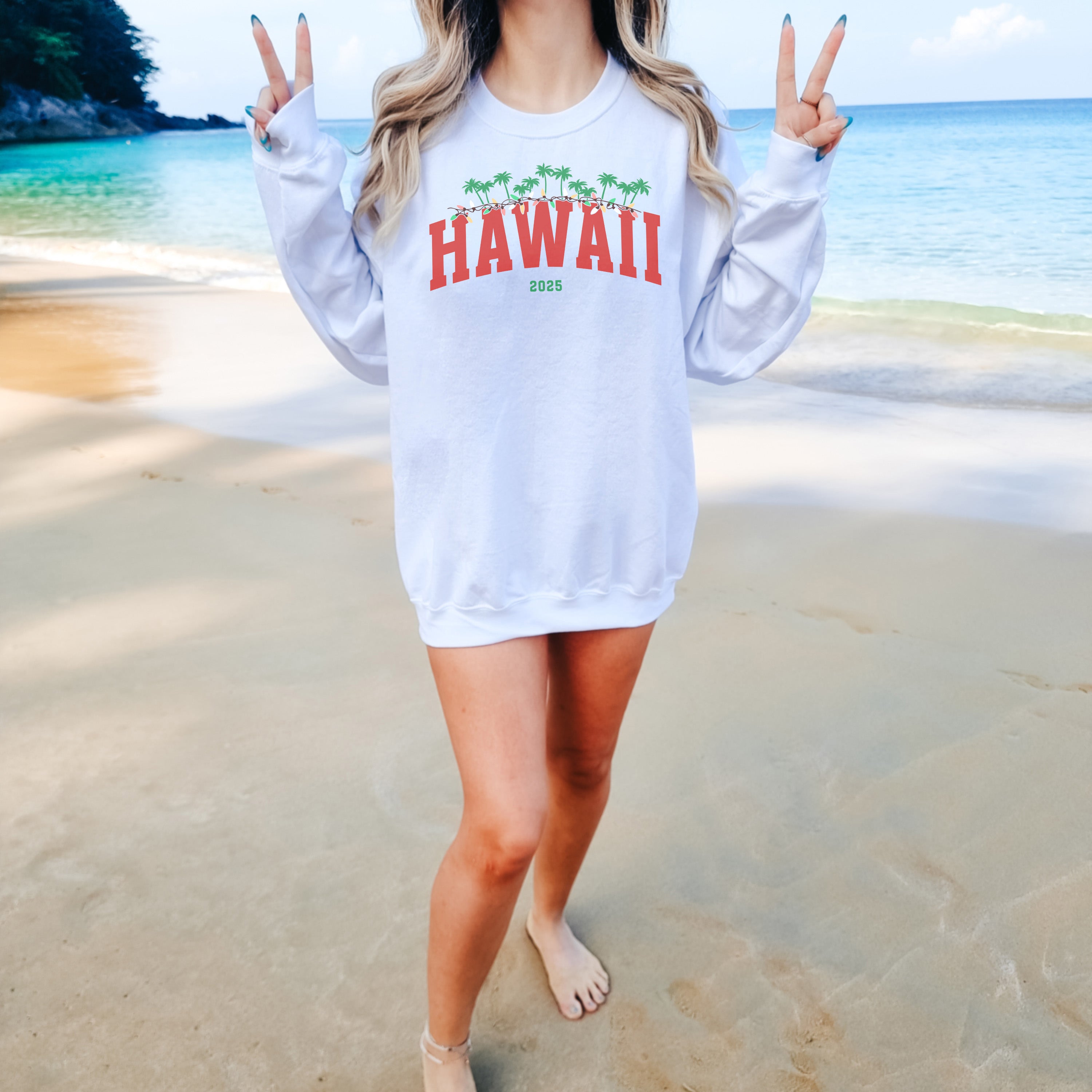 Christmas In Hawaii - Matching Family Shirts