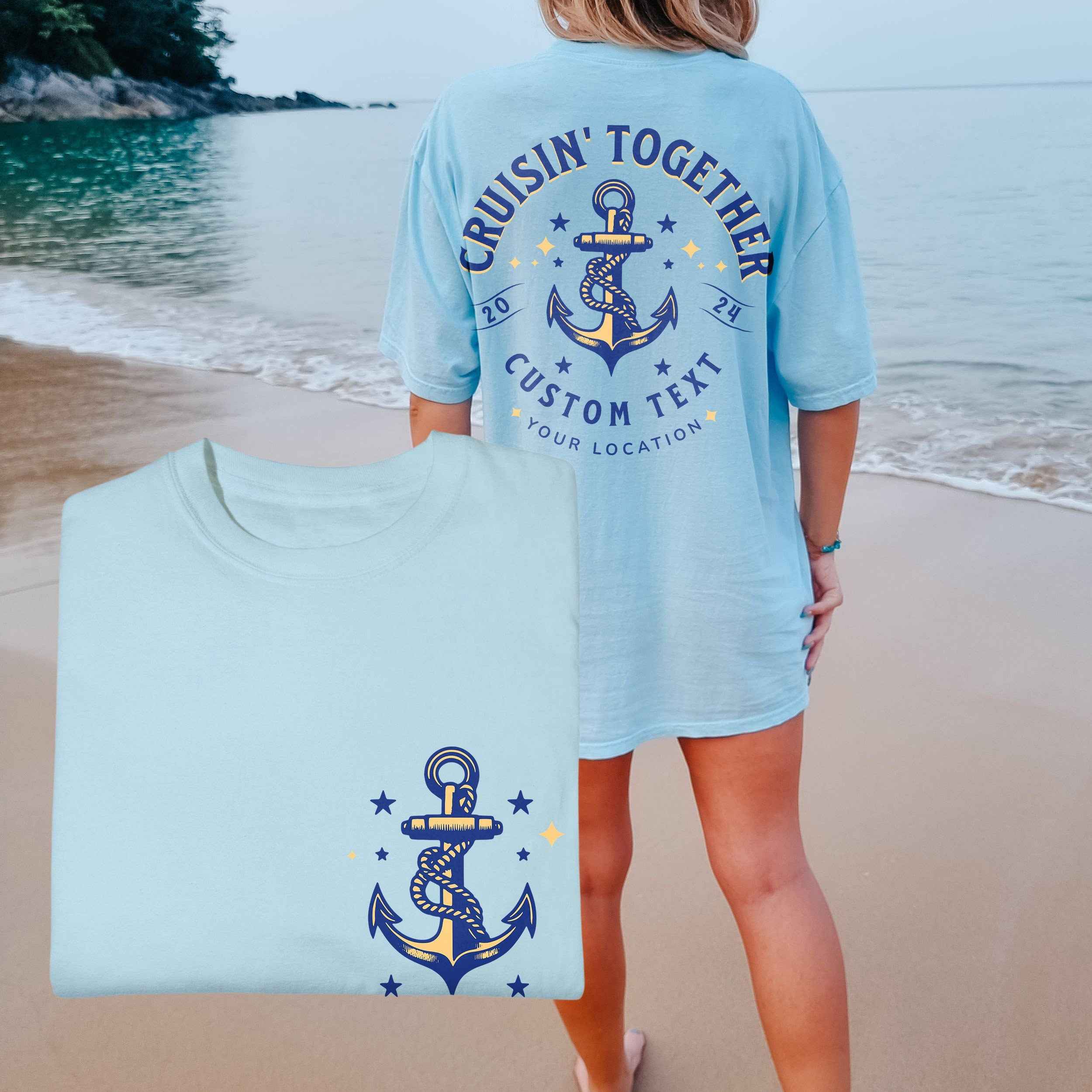 custom cruise shirts personalized matching cruisin together shirts cruise control vacay mode cruise squad oh ship nauti family cruise shirts comfort colors unisex kids adults men women trendy oversized vacation