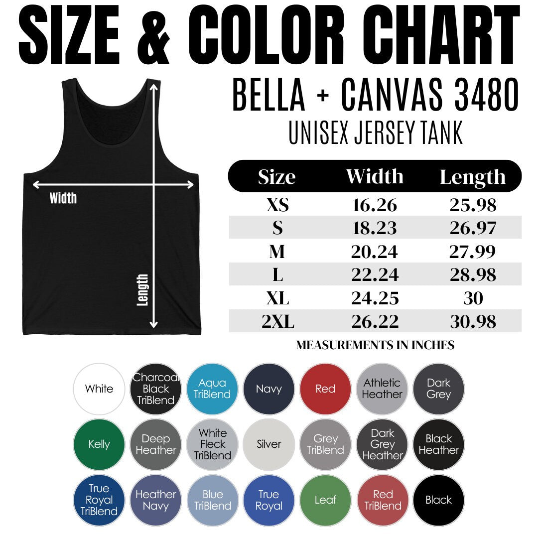 Tank Tops - One Sided Print