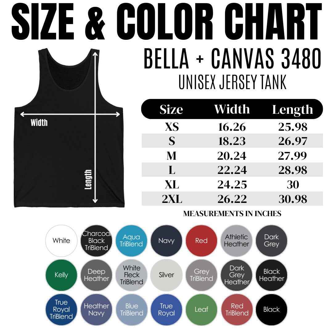 Tank Tops - One Sided Print