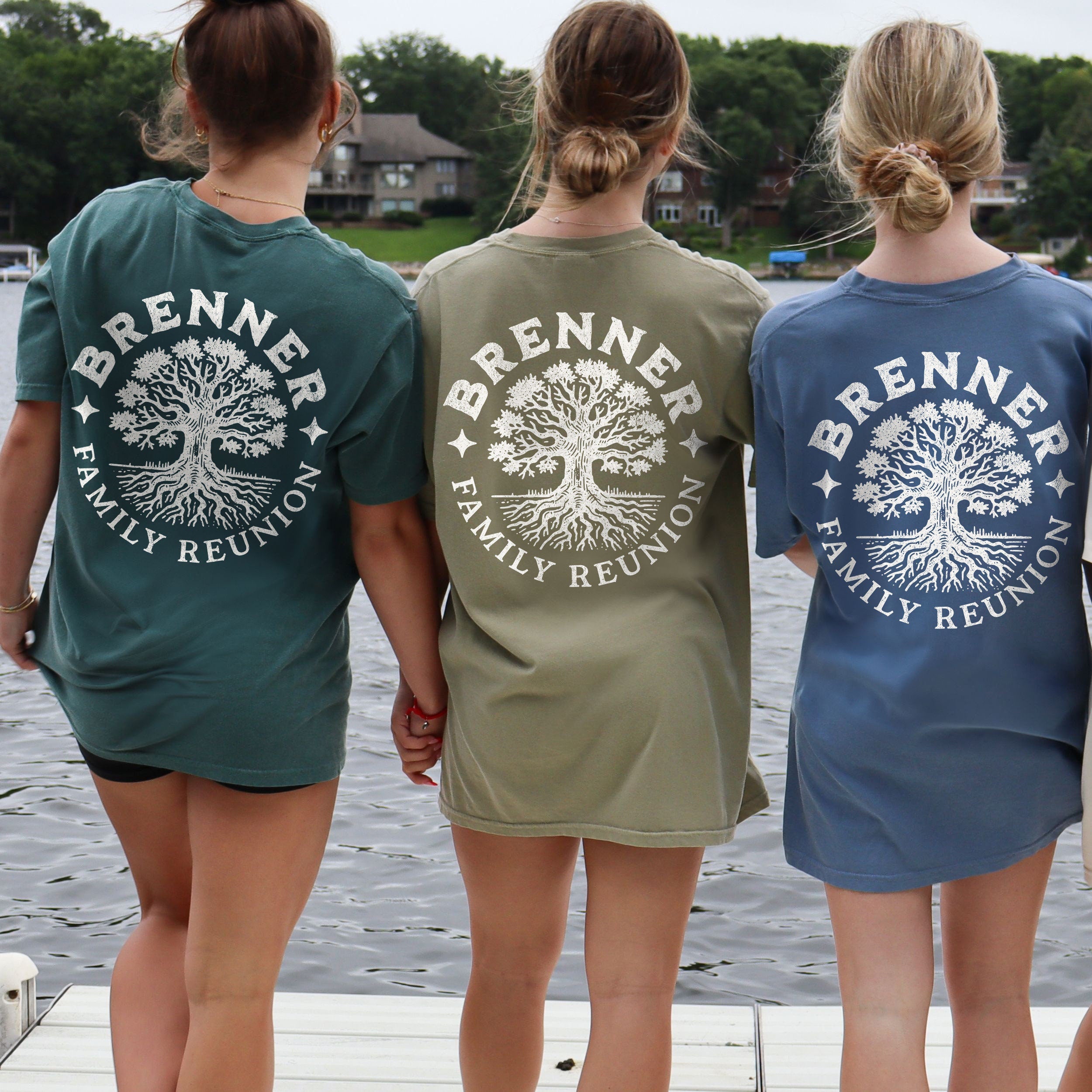 Family Reunion Shirts, Family Tree TShirts, Custom Comfort Colors® Matching Family shirts, Personalized Group Infant Toddler Kids Unisex