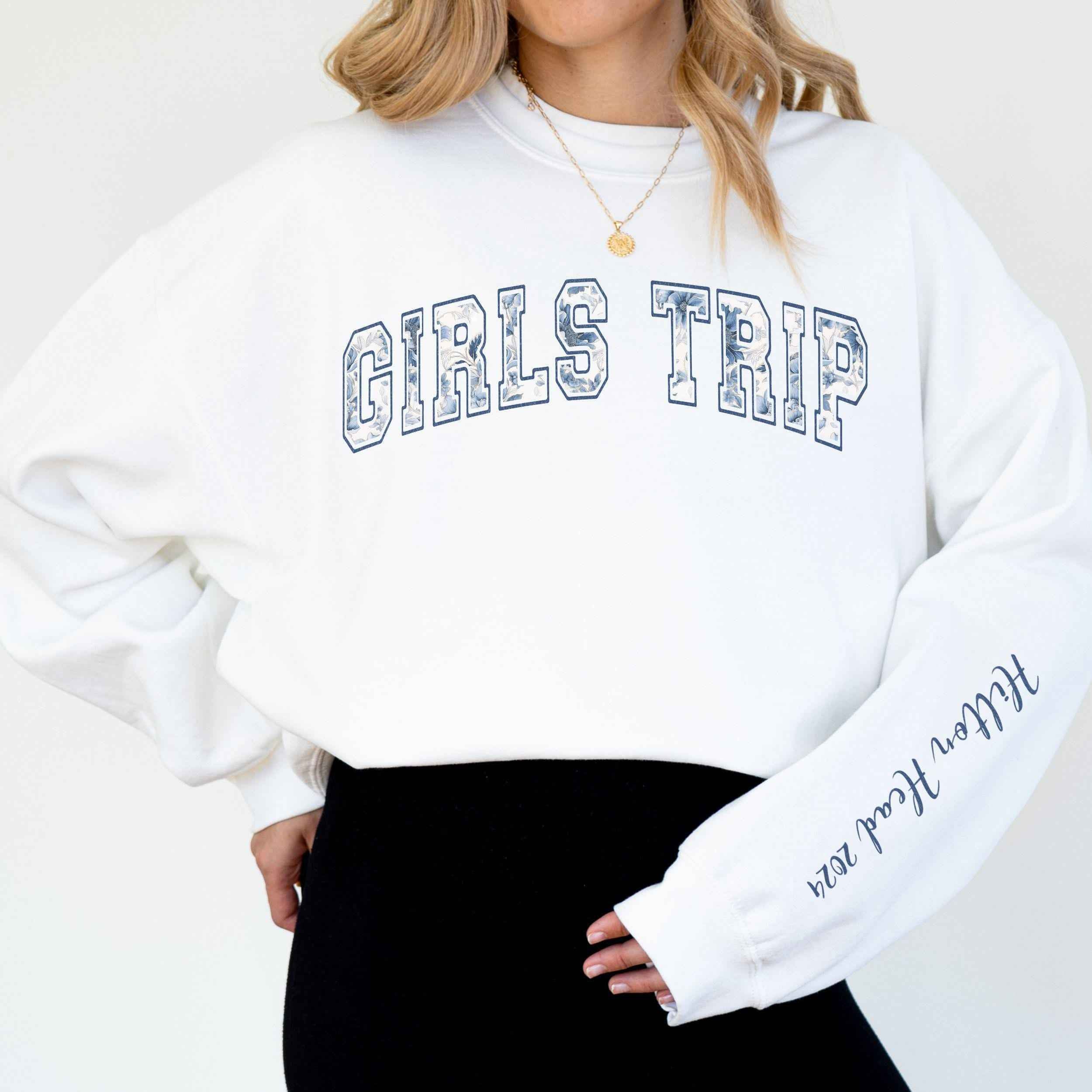 Toile Girls Trip Sleeve Print