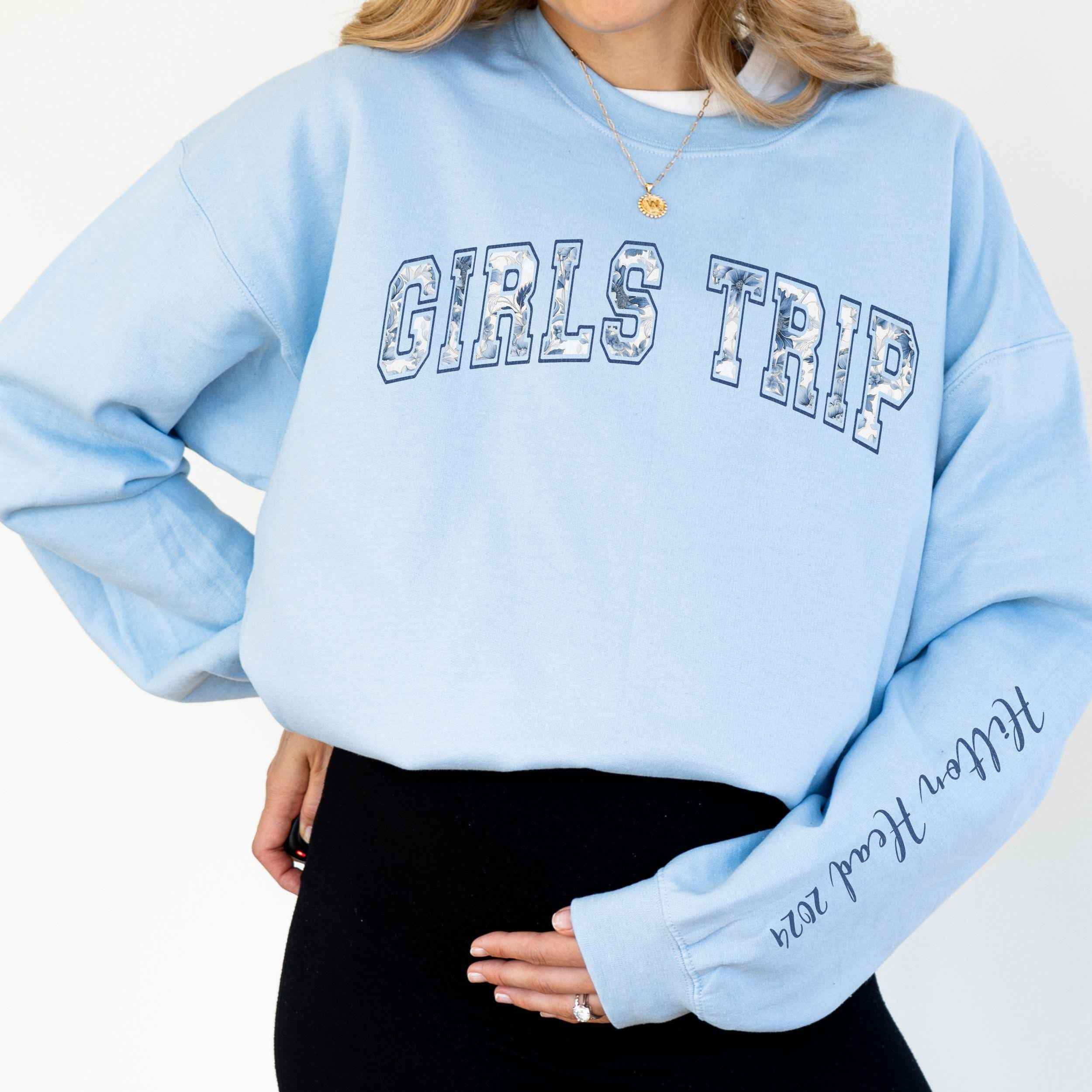 Toile Girls Trip Sleeve Print