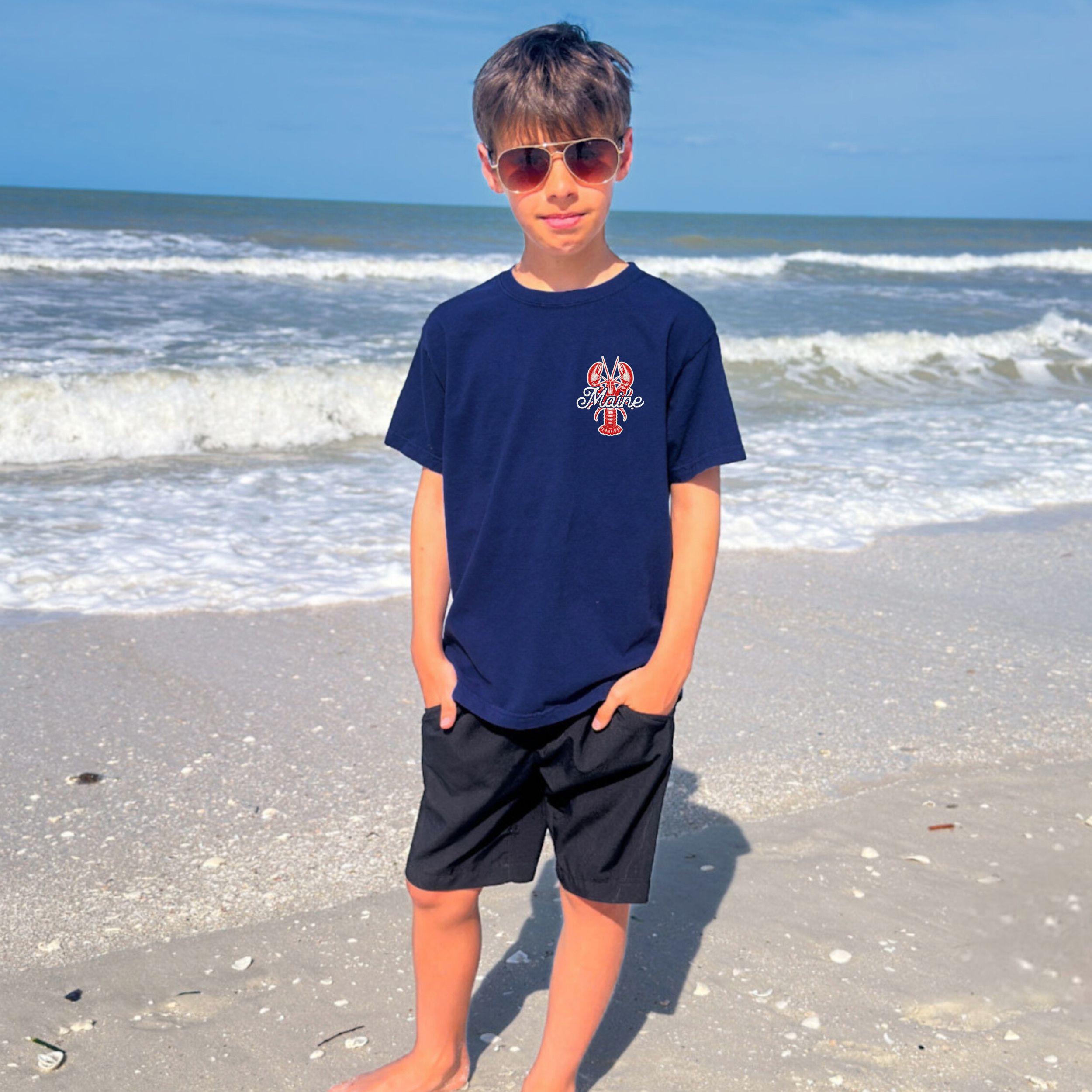 Comfort Colors® Maine Family Vacation Shirts, Nautical Lobster Beach Shirts, Matching Group Trip East Coast Tees, Infant Toddler Kids Adult