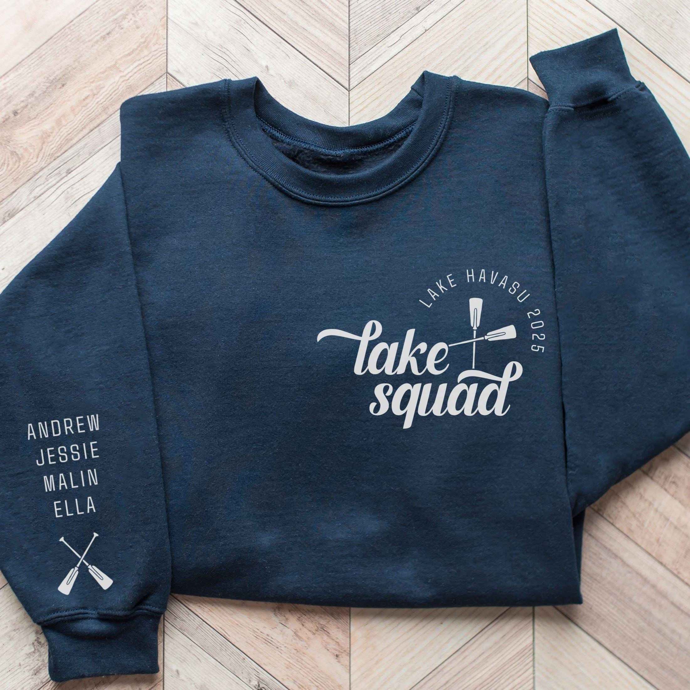 Lake Squad Sleeve Print