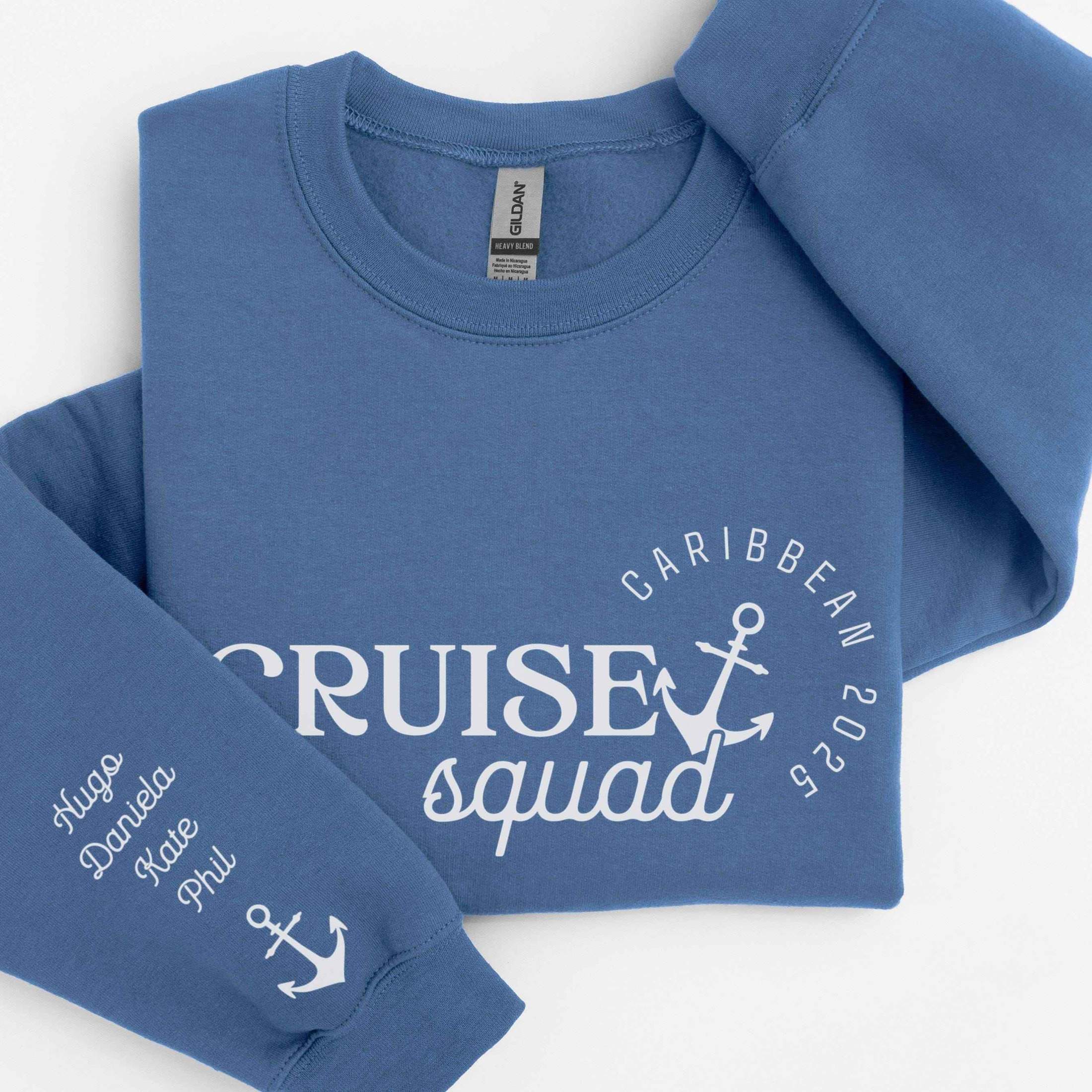 Cruise Squad Sleeve Print