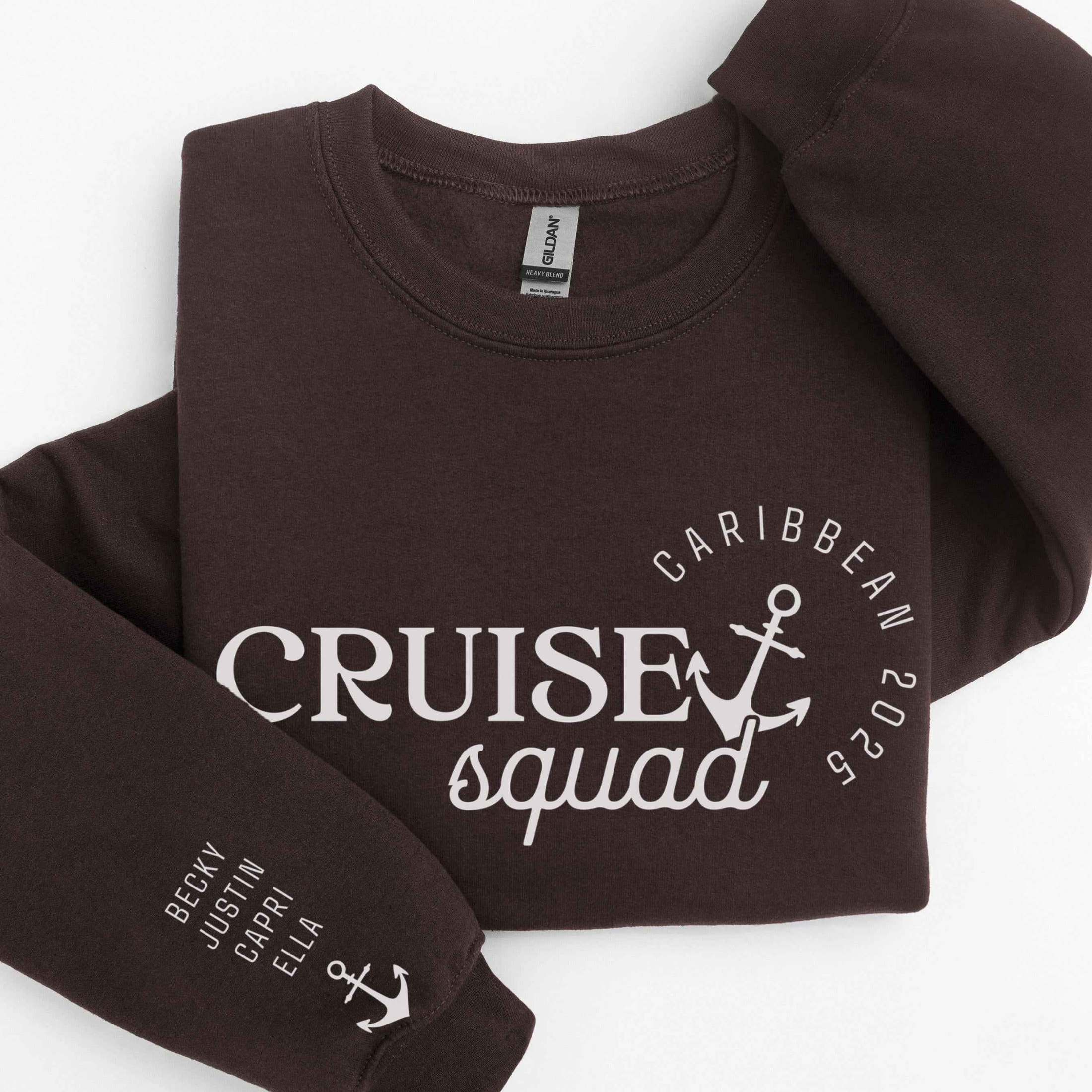 Cruise Squad Sleeve Print