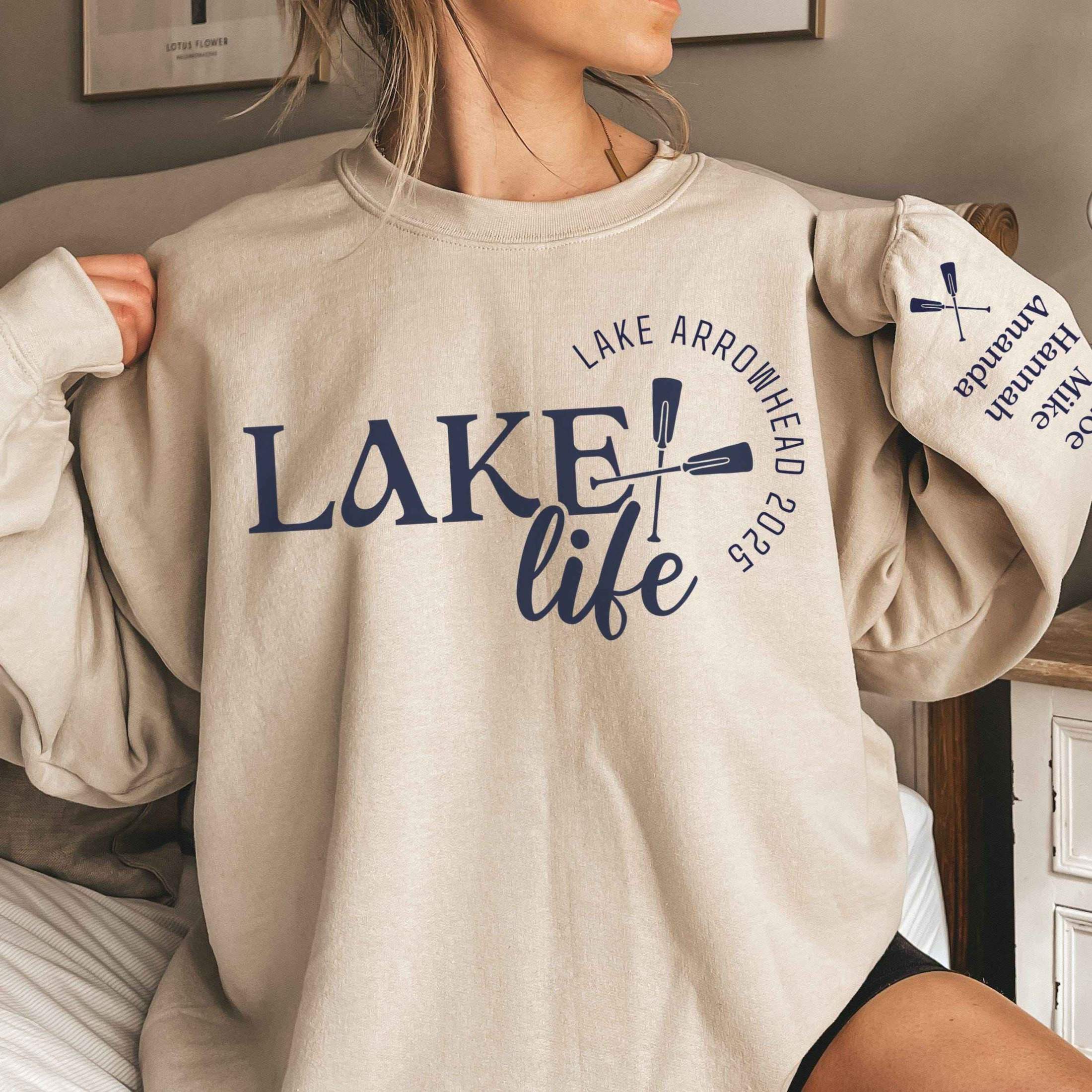 Lake Life Sleeve Print