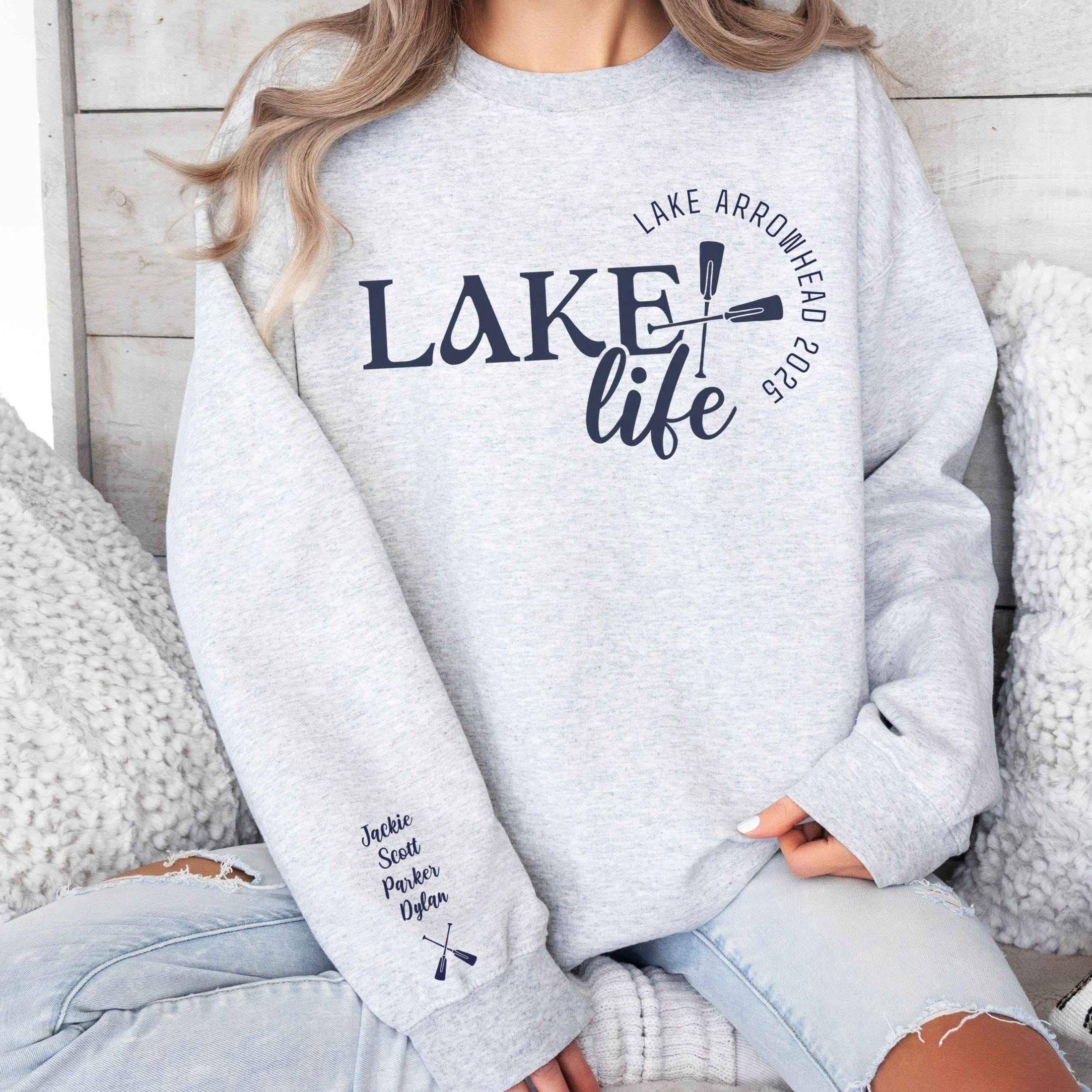 Lake Life Sleeve Print