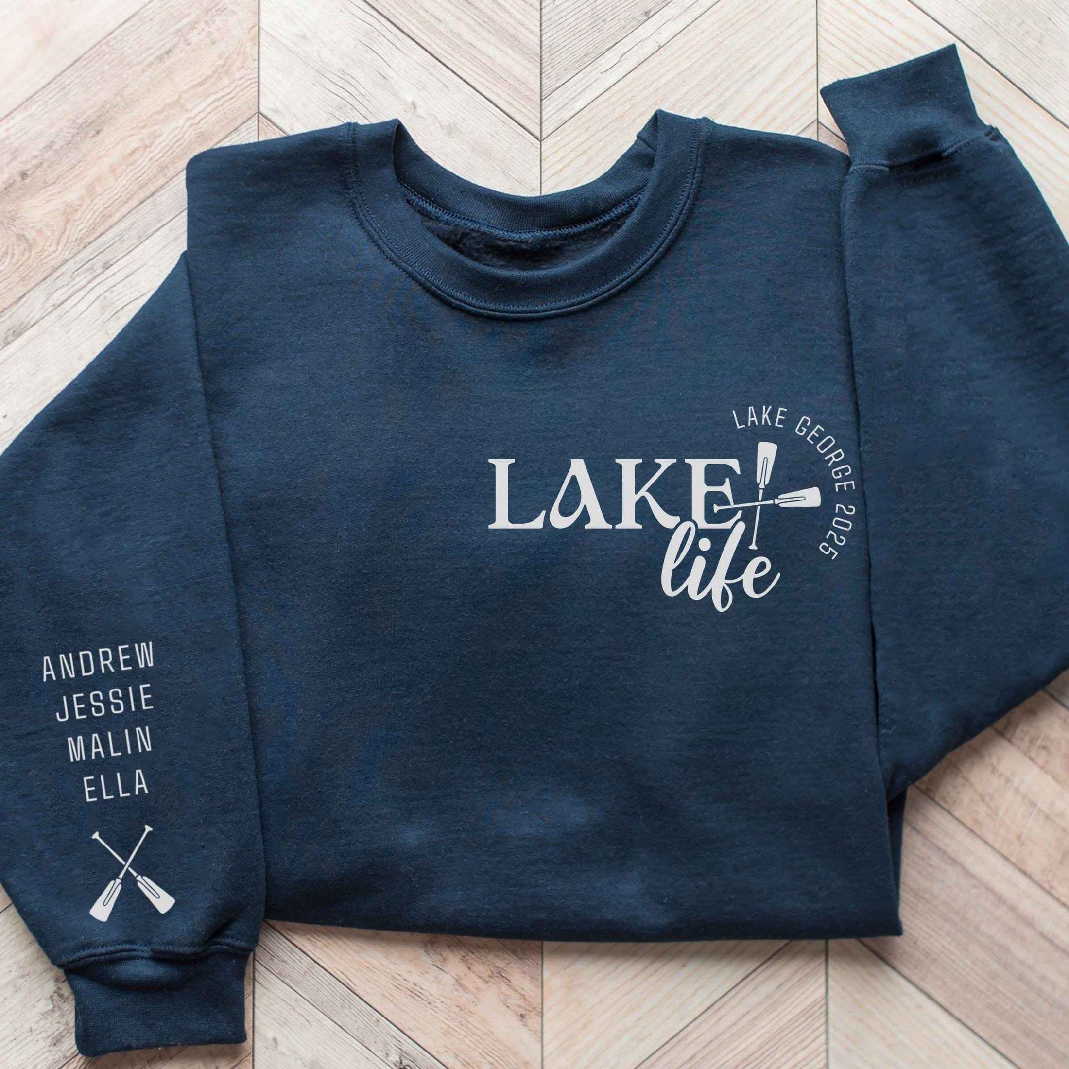 Lake Life Sleeve Print