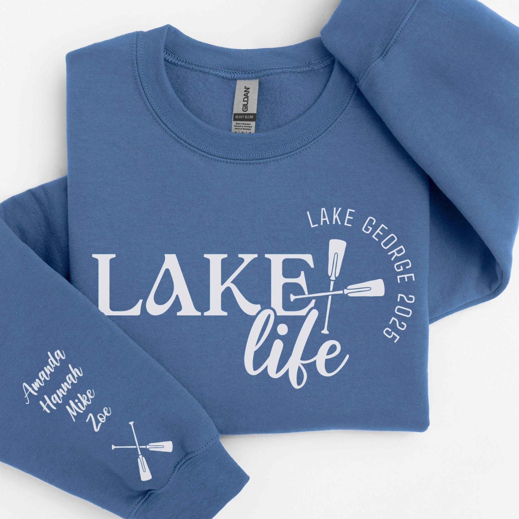 Lake Life Sleeve Print