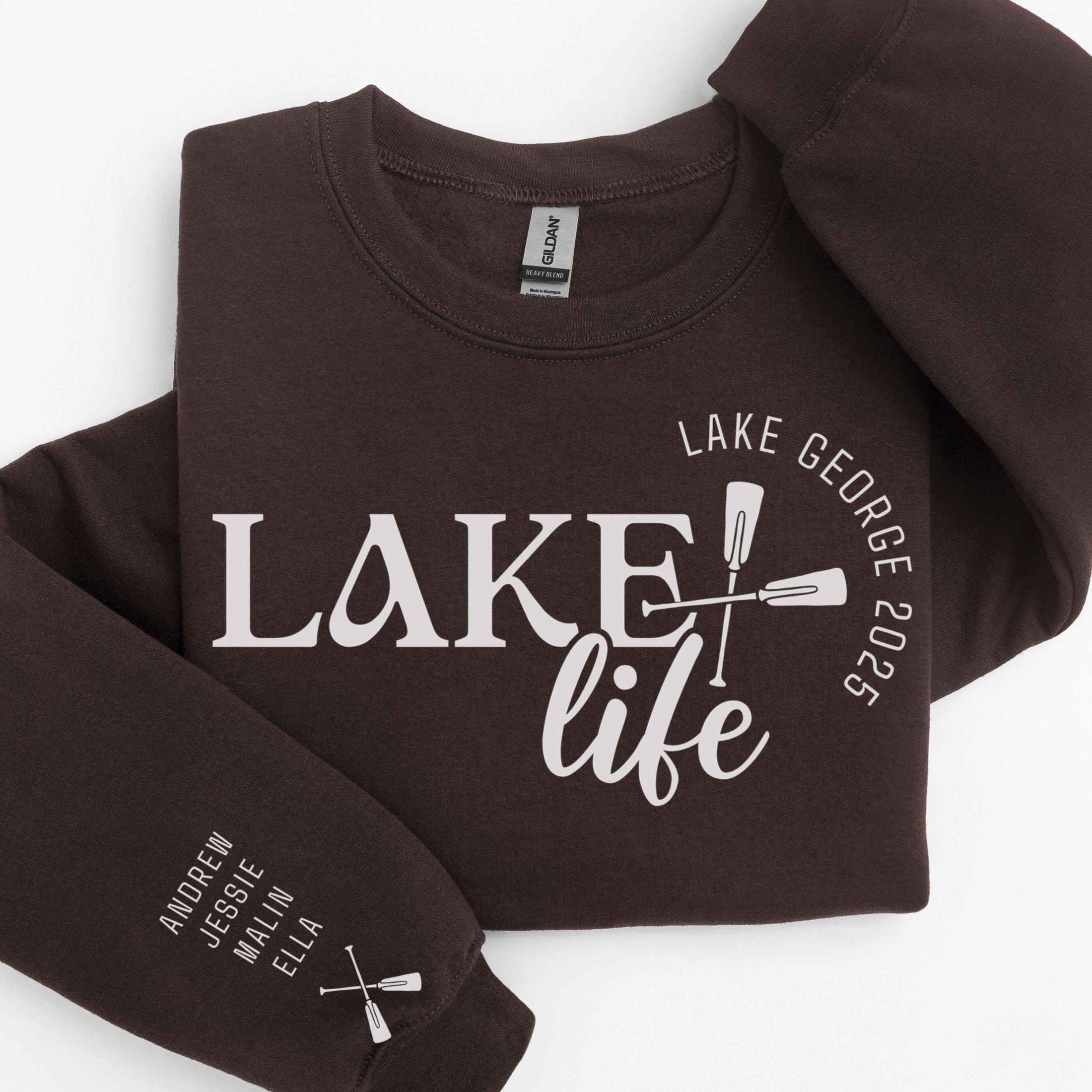 Lake Life Sleeve Print