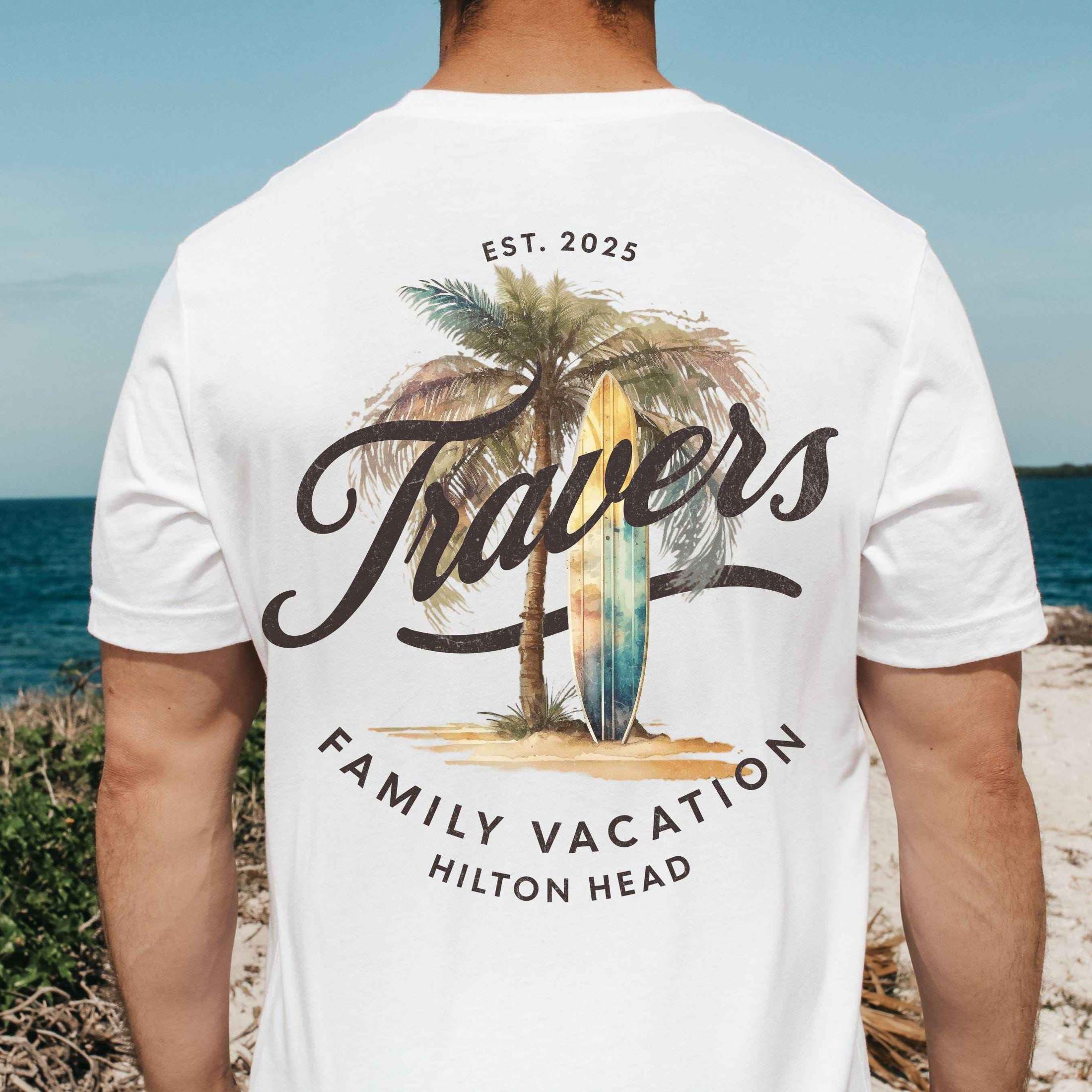 Airbrush Retro Palm