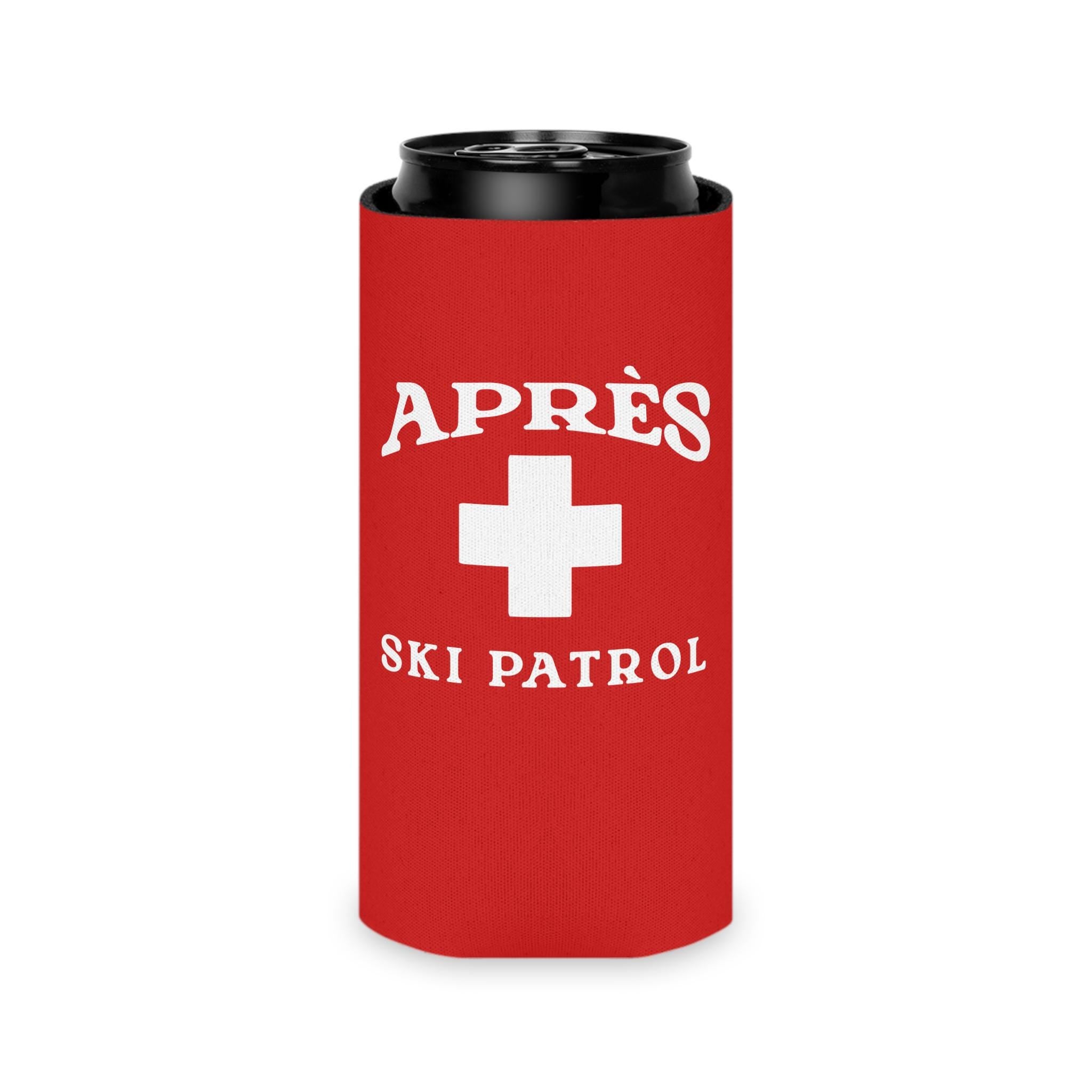 Apres Ski Patrol Coozies For Ski Trip Koozie Can Cooler Apres All Day, Apres Ski Instructor, Funny Ski Bachelorette Coozie Party Favors