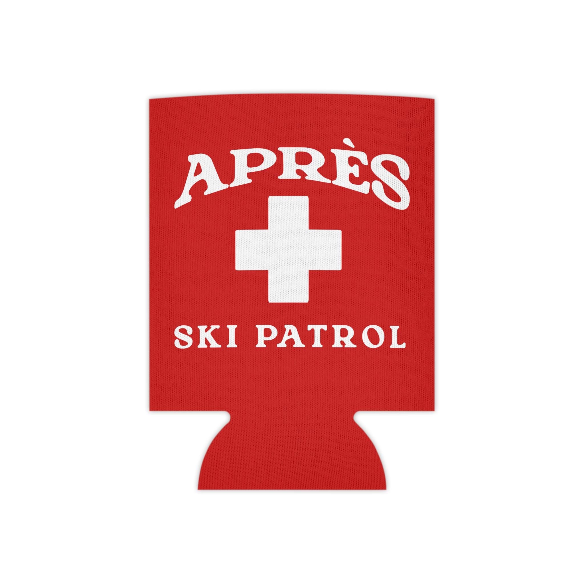 Apres Ski Patrol Coozies For Ski Trip Koozie Can Cooler Apres All Day, Apres Ski Instructor, Funny Ski Bachelorette Coozie Party Favors
