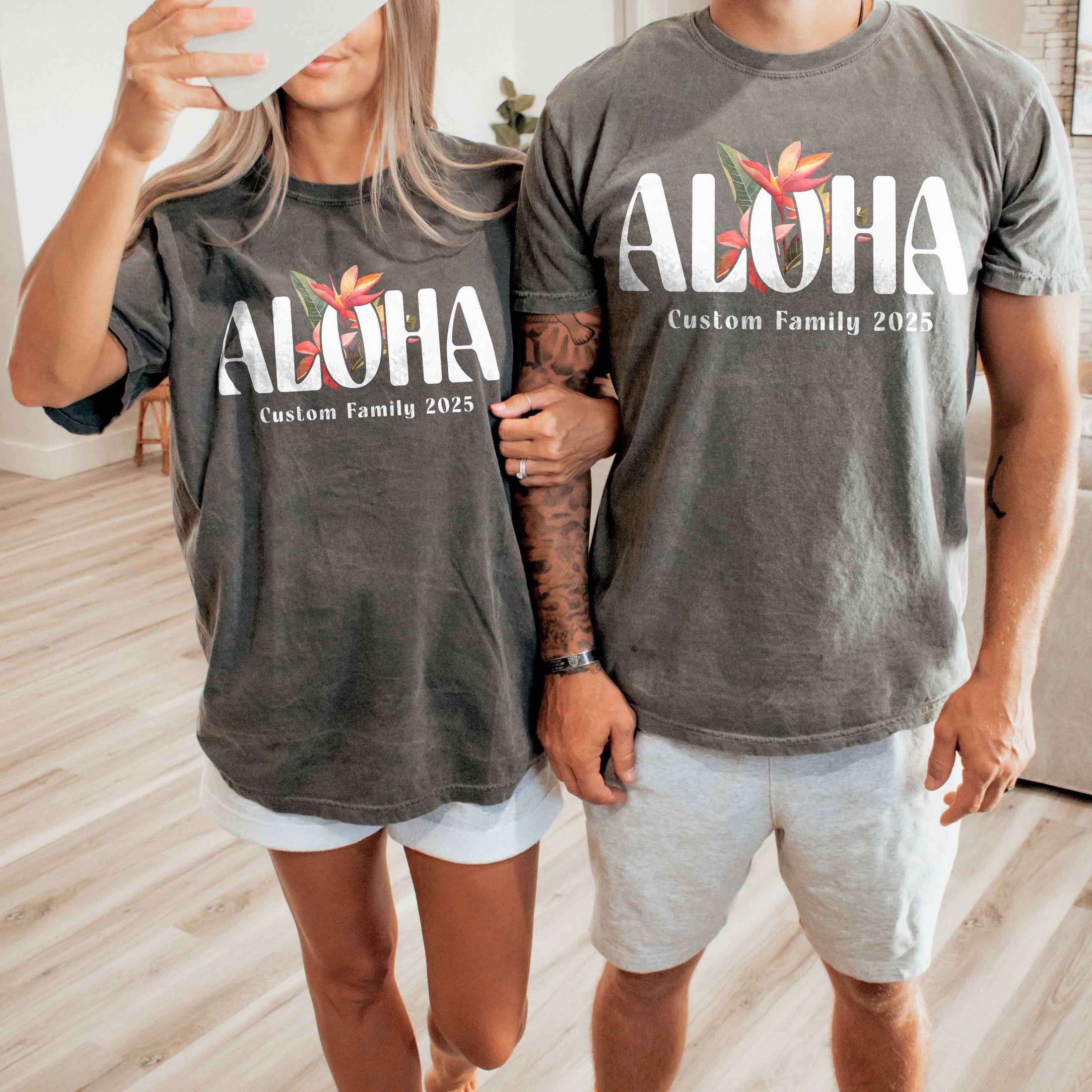 Simple Aloha Tropical Floral