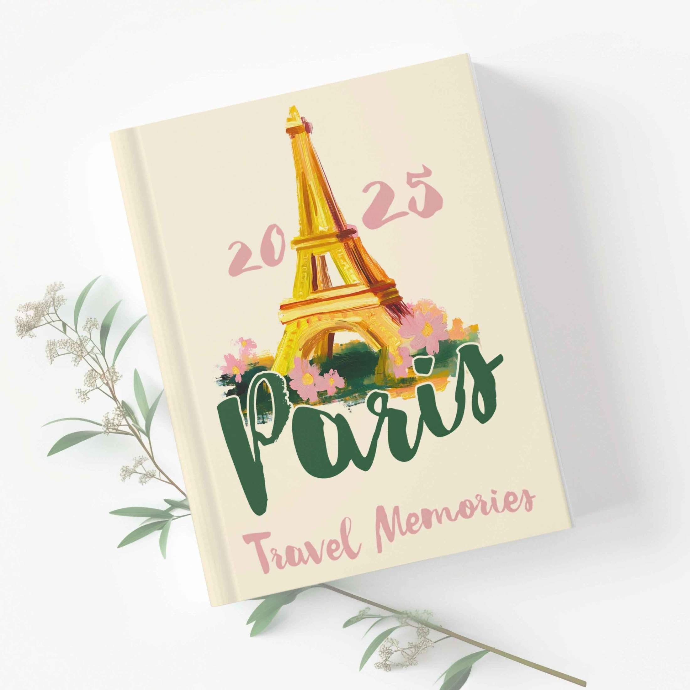 Eiffel Tower French Travel Notebook