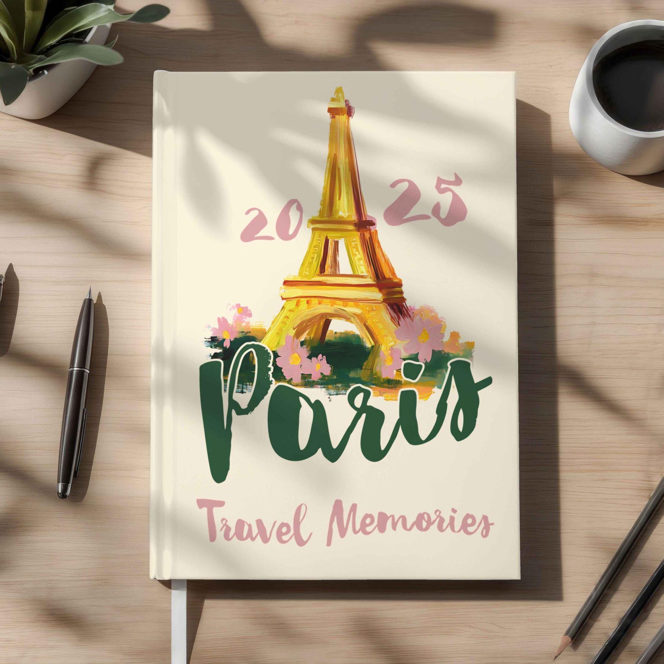 Eiffel Tower French Travel Notebook