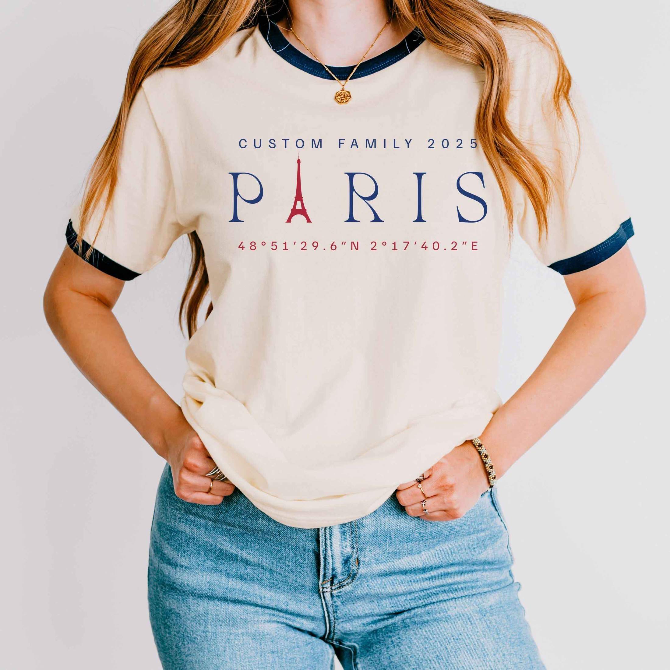 Paris Ringer Tshirt