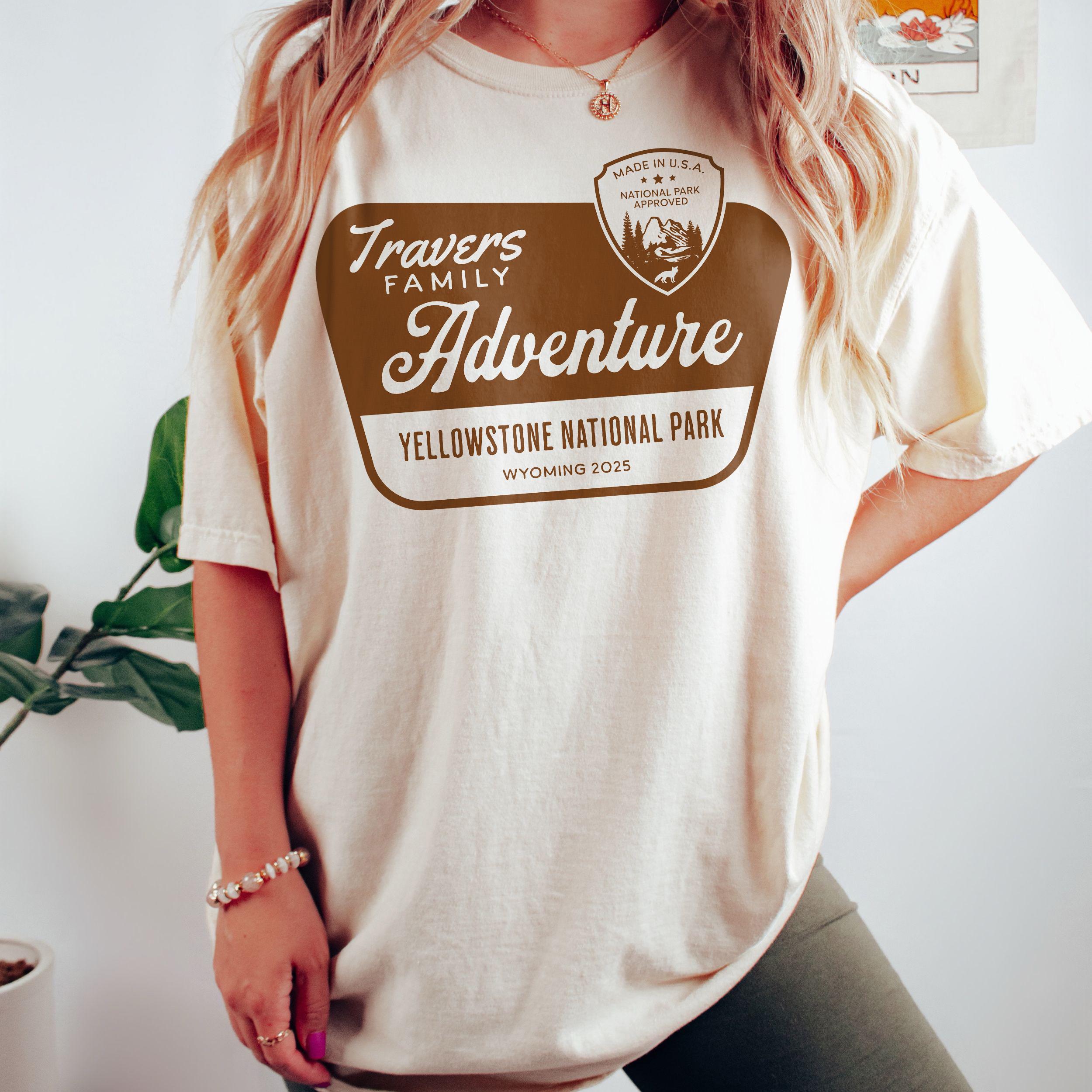 National Parks Shirt, Custom Matching Family Group, Unisex Personalized Trip Hoodies Crewneck & Tshirt Toddler Kids Adult Vacation
