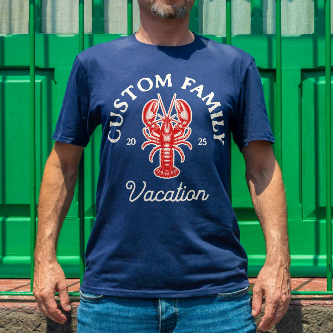 Maine Lobster - Custom Family Vacation Tshirt