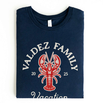 Maine Lobster - Custom Family Vacation Tshirt