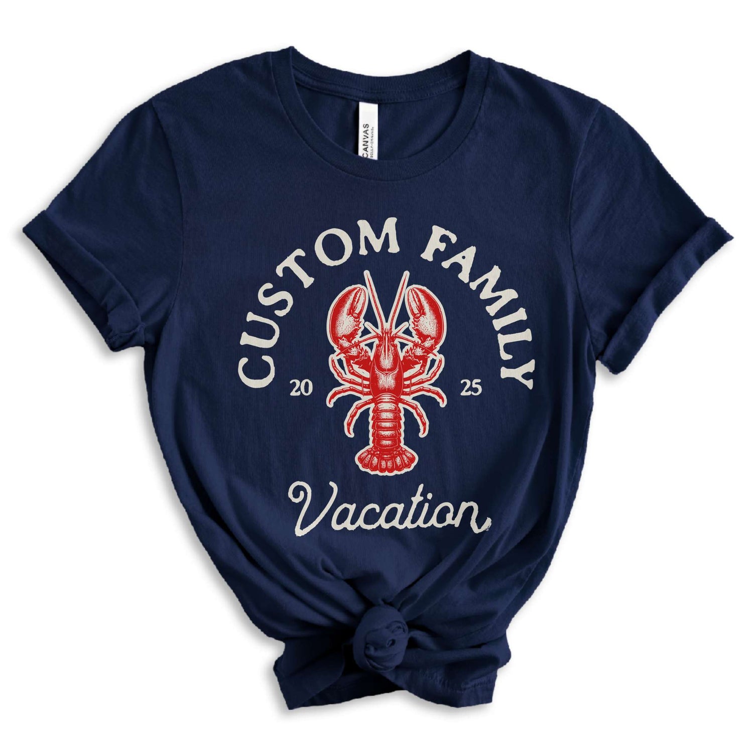 Maine Lobster - Custom Family Vacation Tshirt