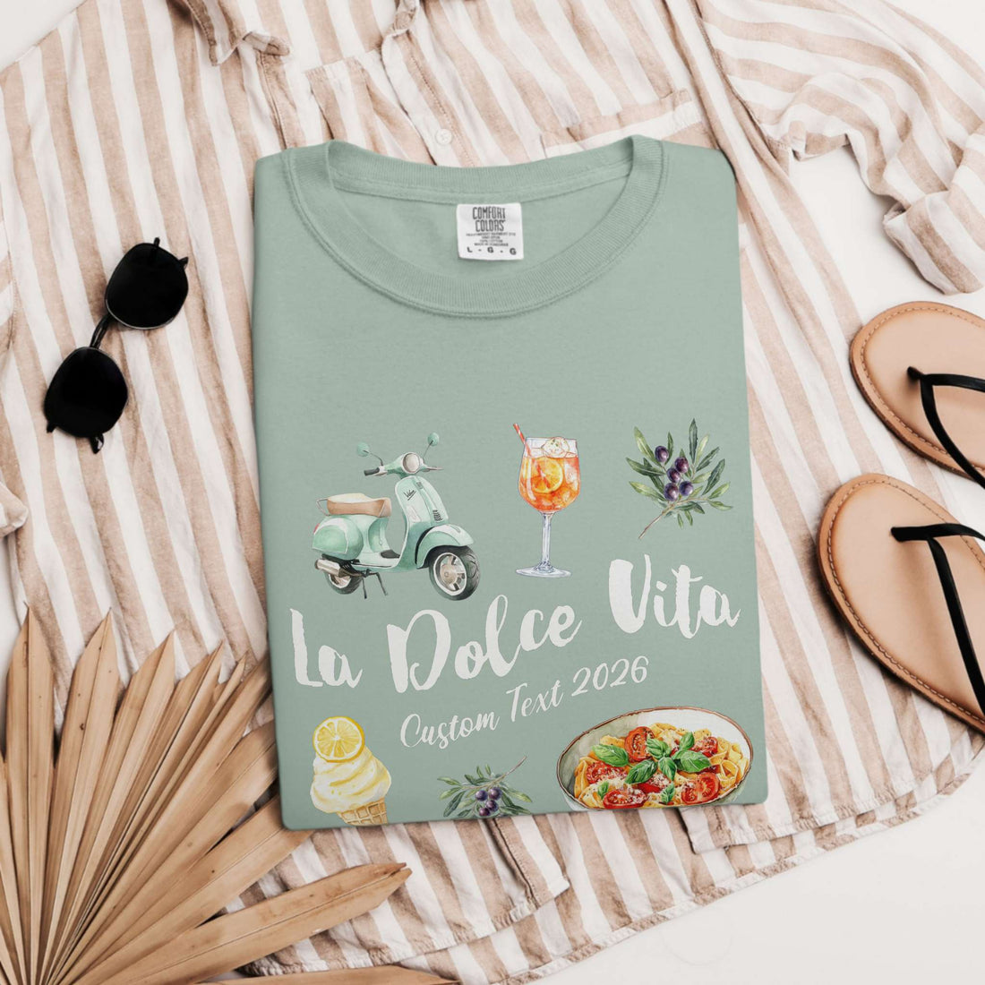 La Dolce Vita - Custom Matching Italy Summer Vacation Shirt
