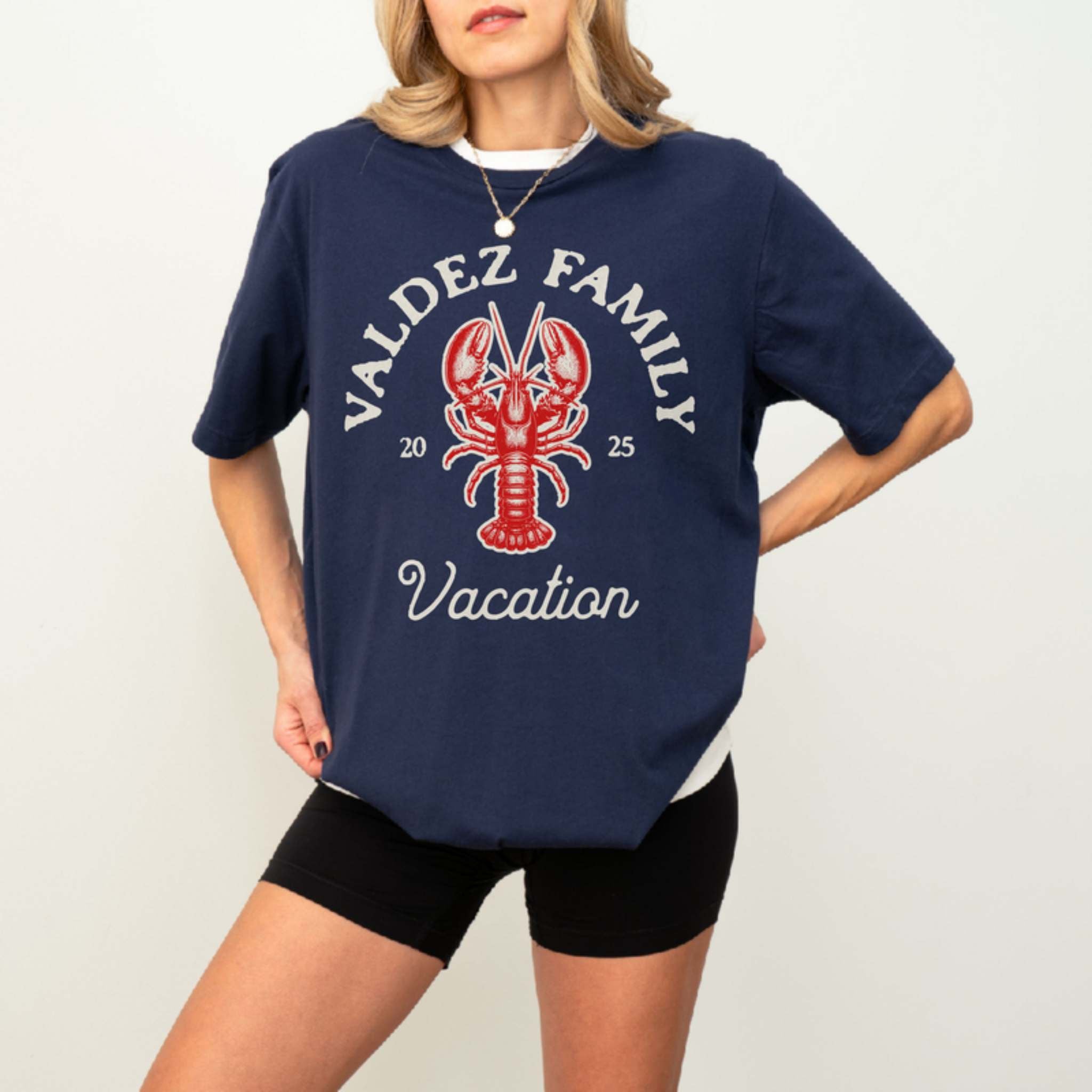 Maine Lobster - Custom Family Vacation Tshirt