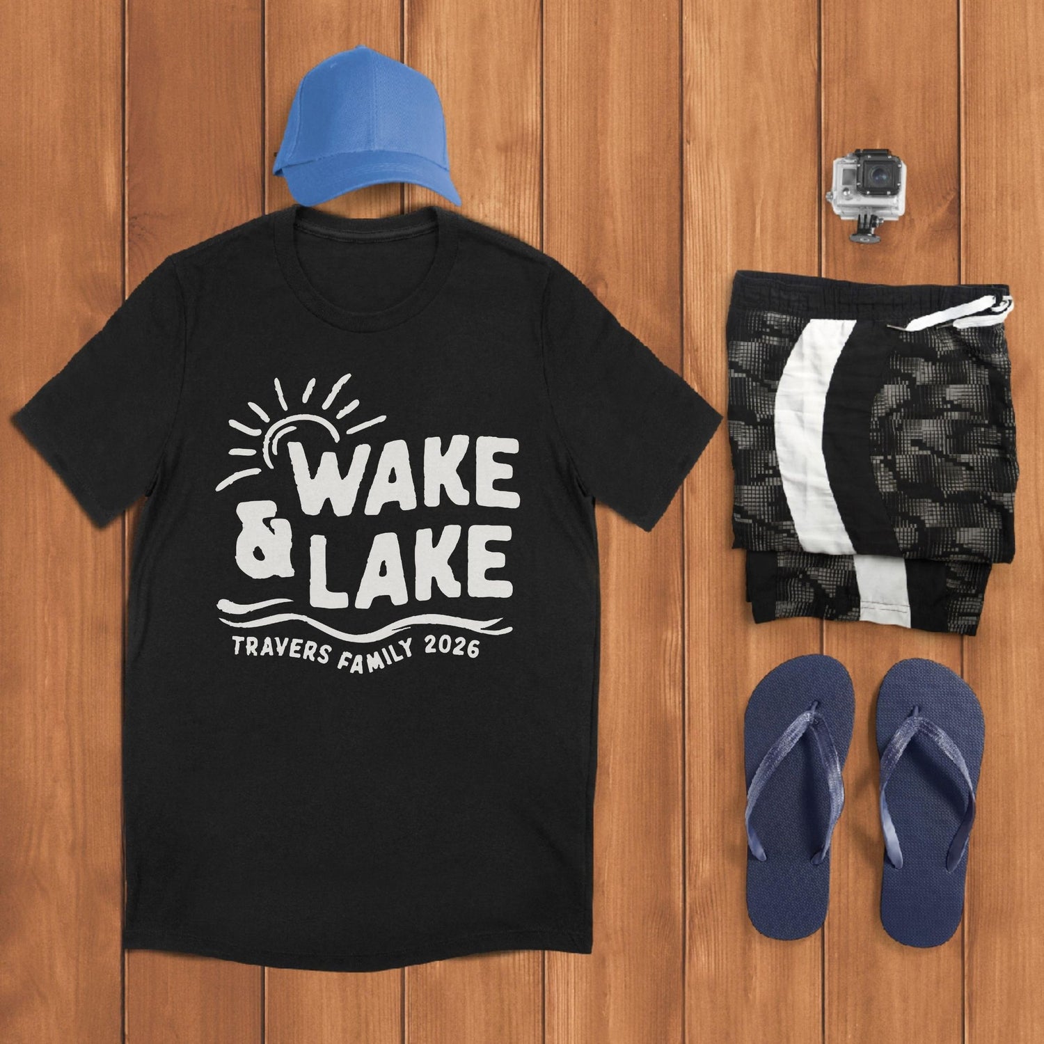 Express! Wake &amp; Lake - Matching Group Vacation Shirts