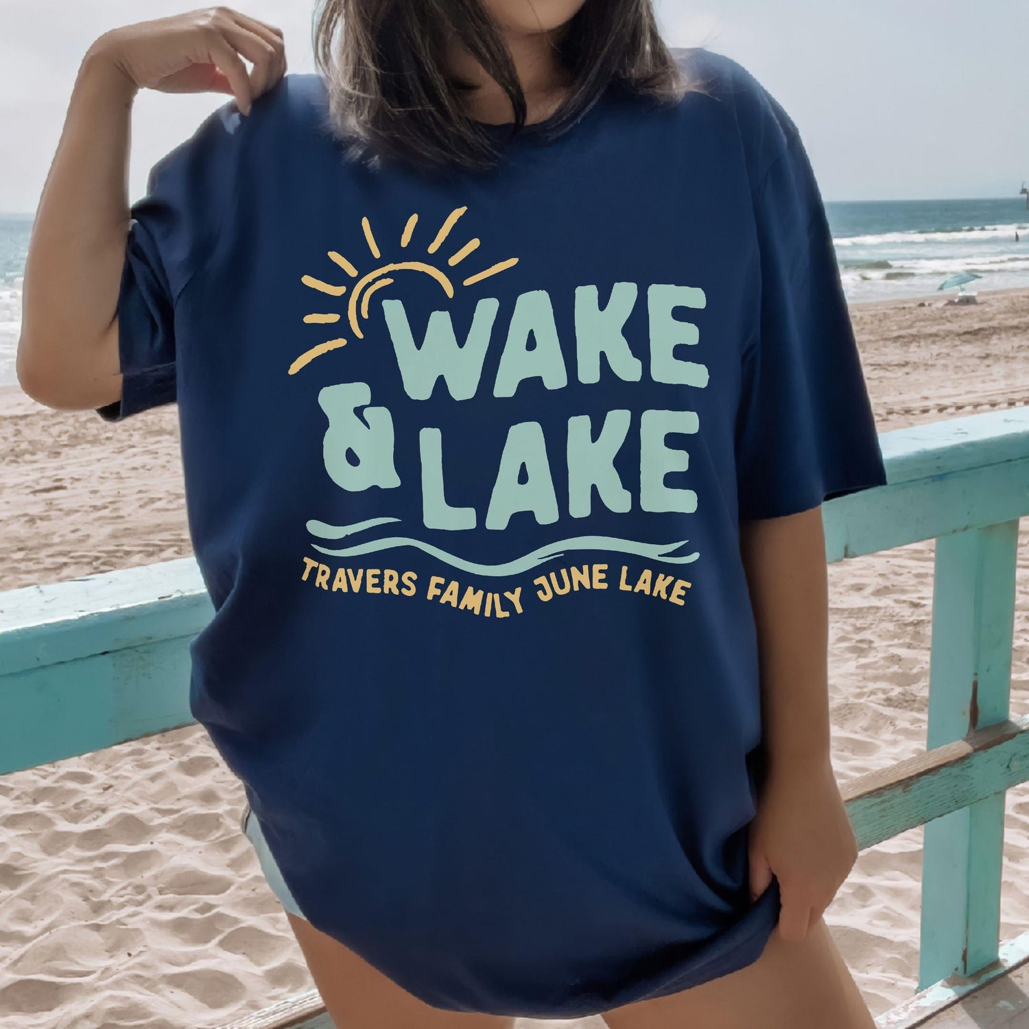 Express! Wake &amp; Lake - Matching Group Vacation Shirts