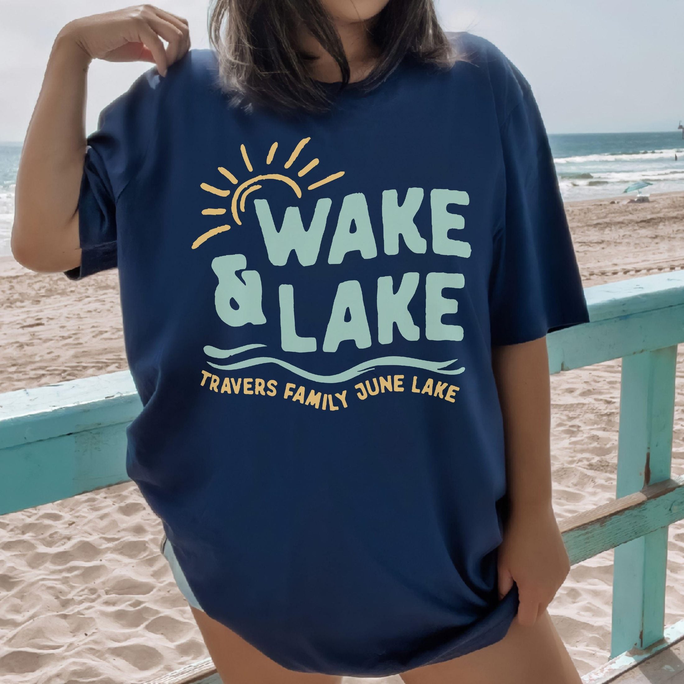 Express! Wake &amp; Lake - Matching Group Vacation Shirts