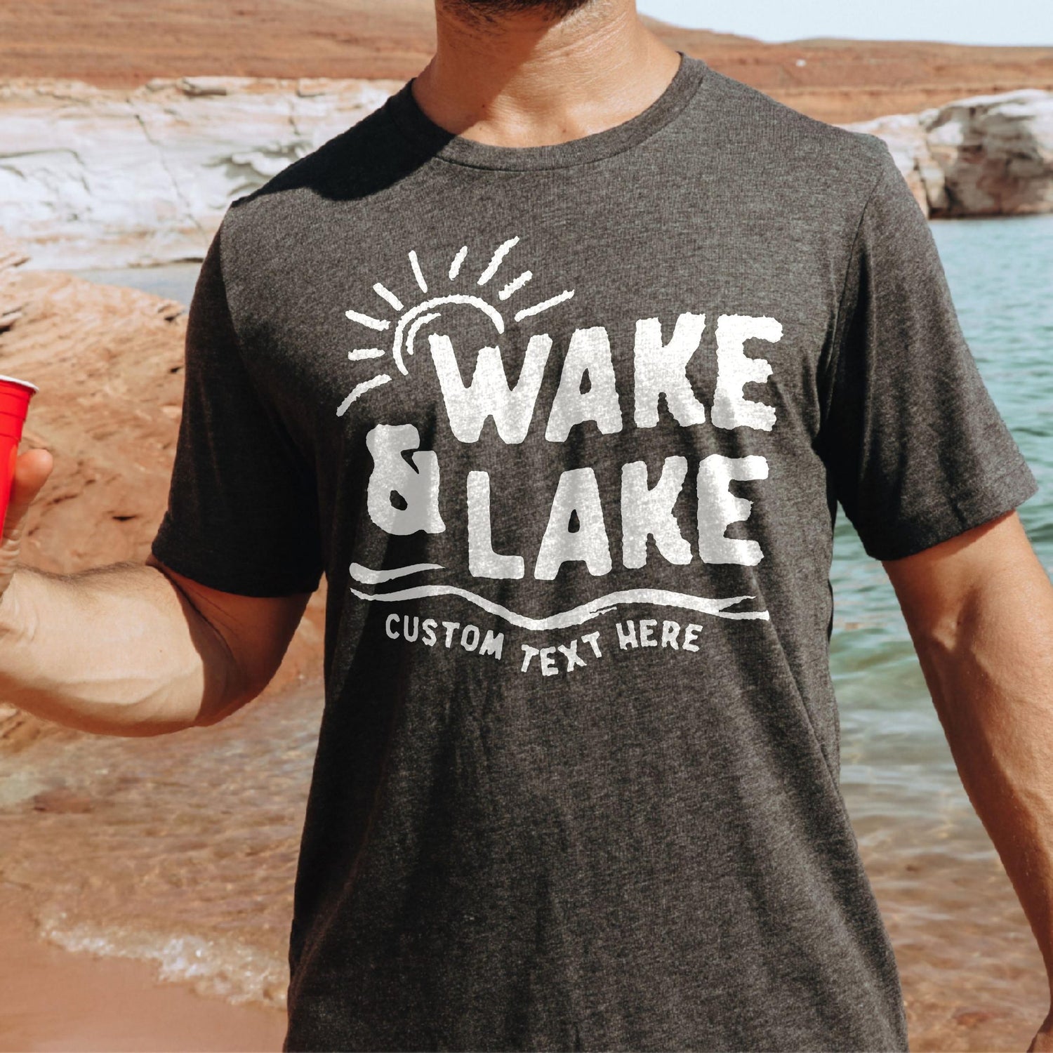 Express! Wake &amp; Lake - Matching Group Vacation Shirts