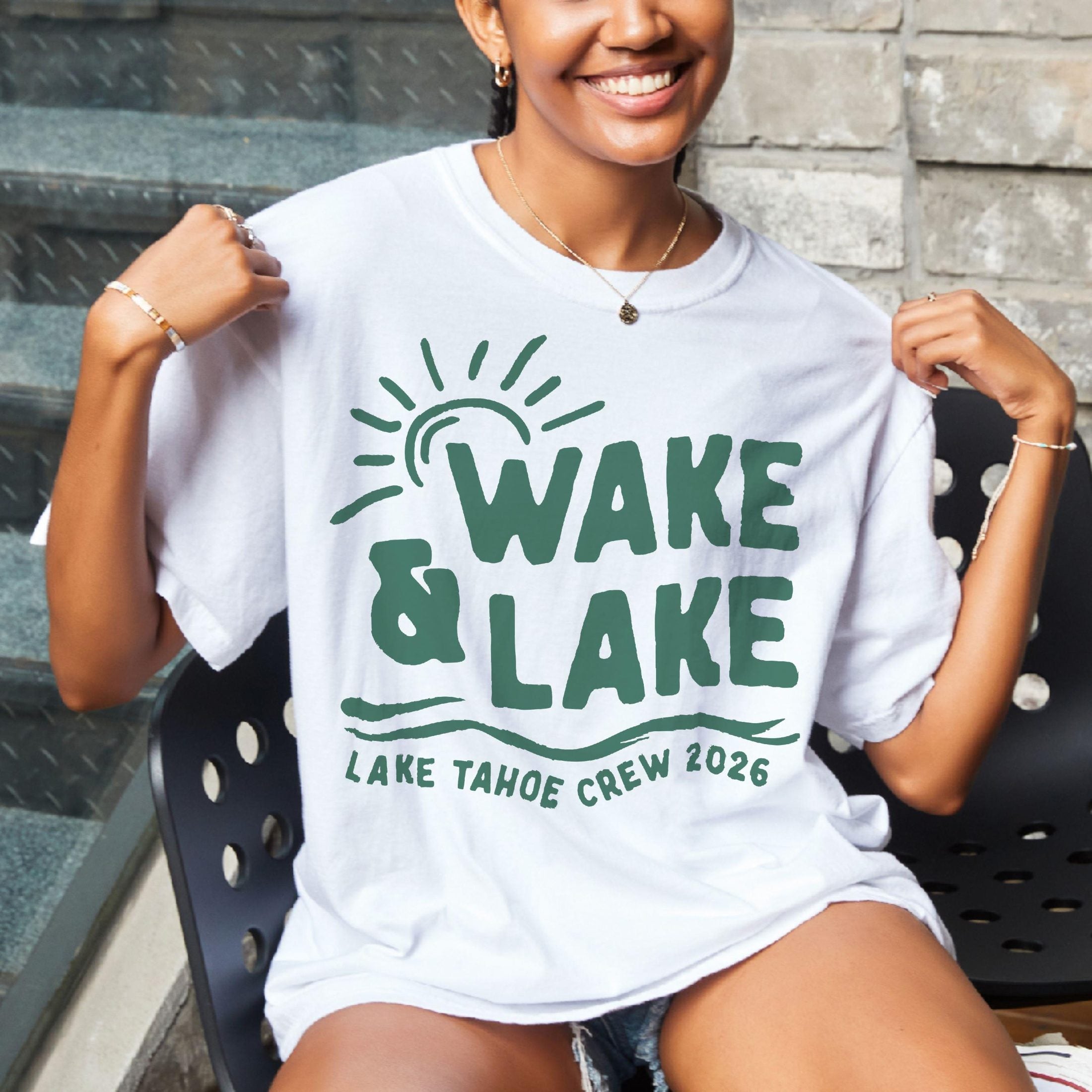 Express! Wake &amp; Lake - Matching Group Vacation Shirts