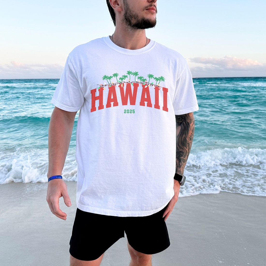 Christmas In Hawaii - Matching Family Shirts