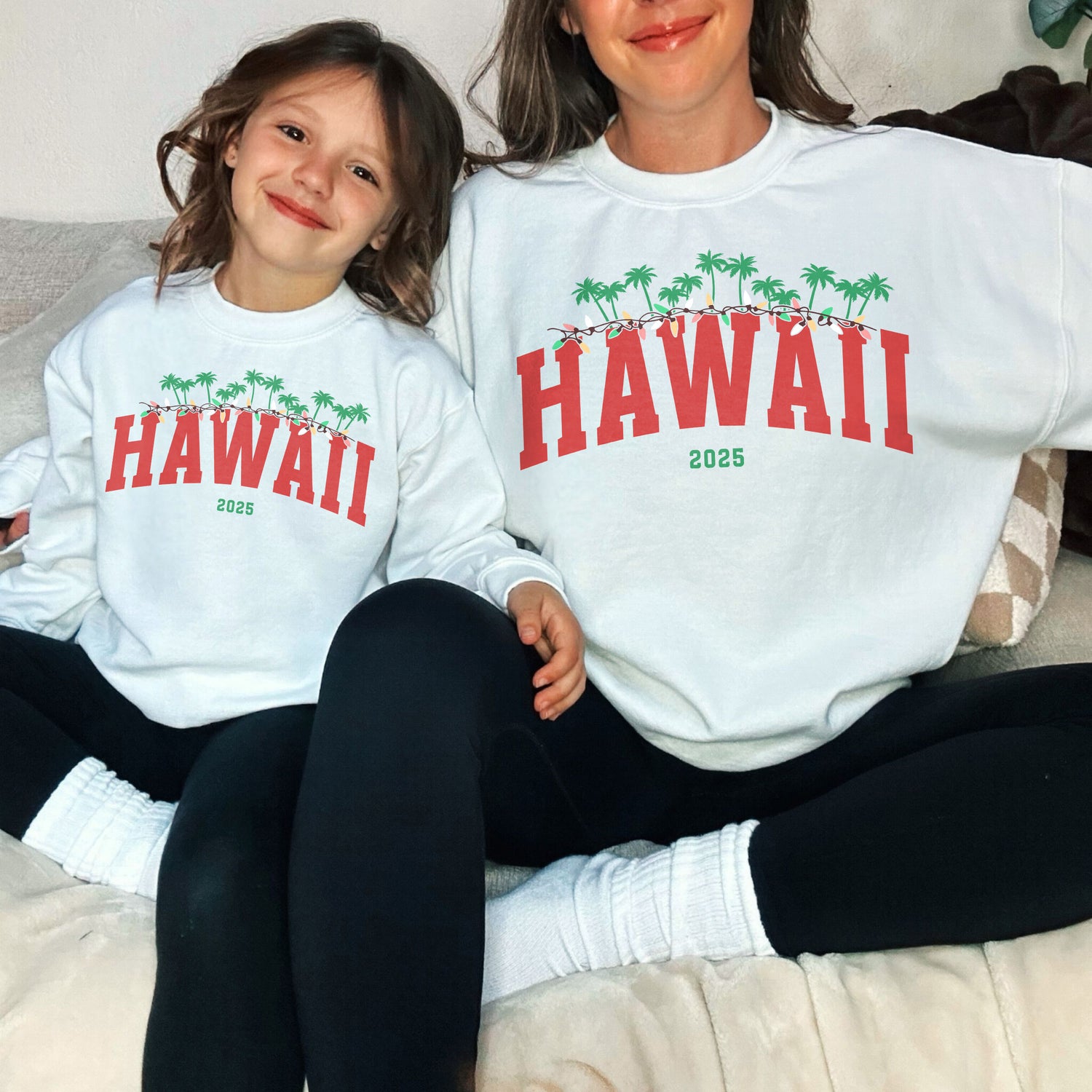 Christmas In Hawaii - Matching Family Shirts