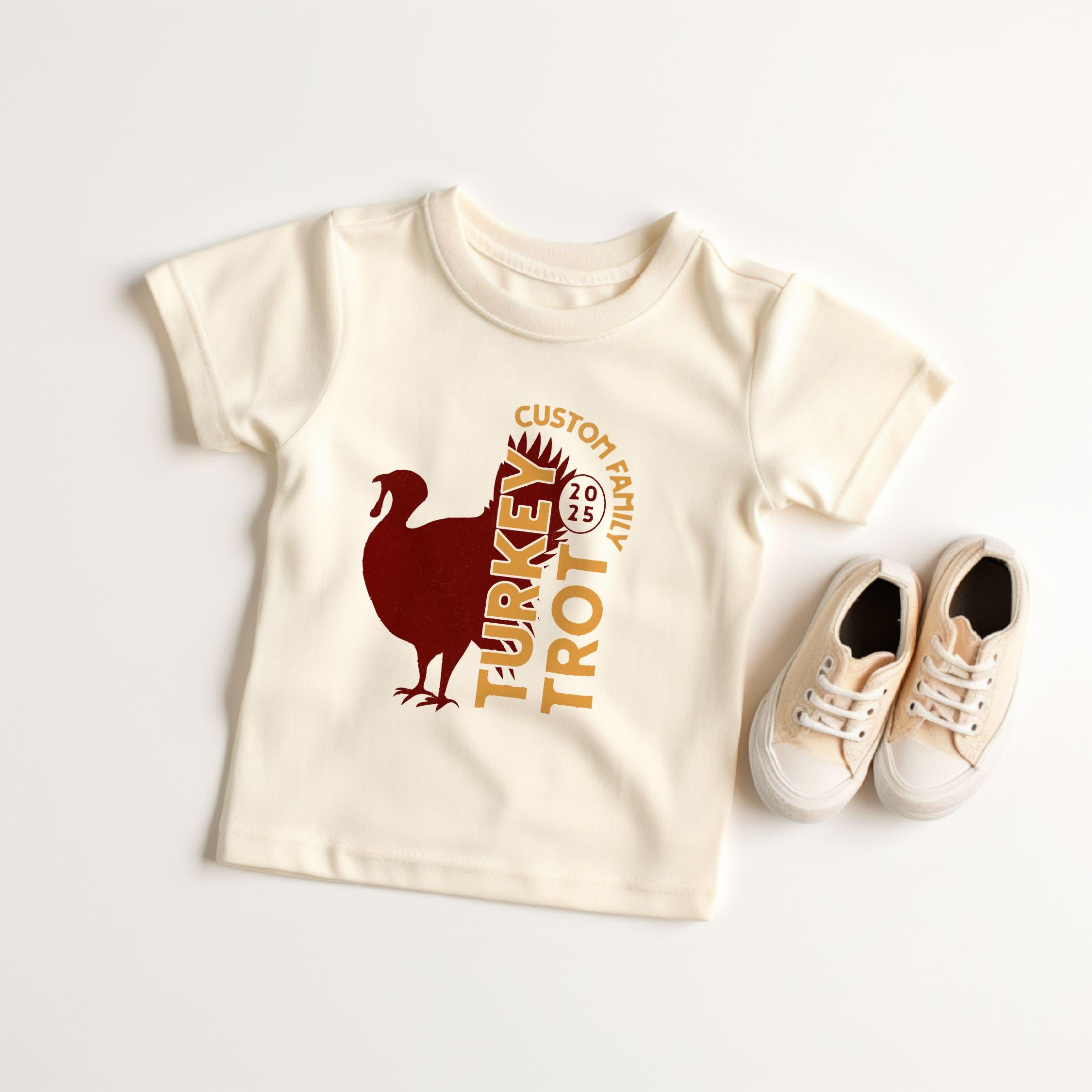 Turkey Trot - Matching Family Thanksgiving 5K Race Shirts
