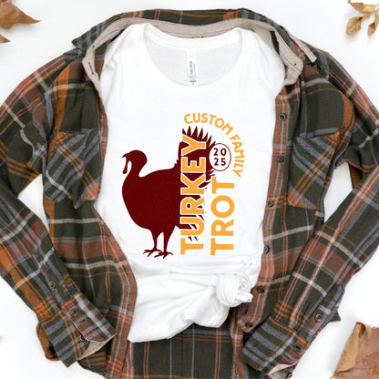 Turkey Trot - Matching Family Thanksgiving 5K Race Shirts