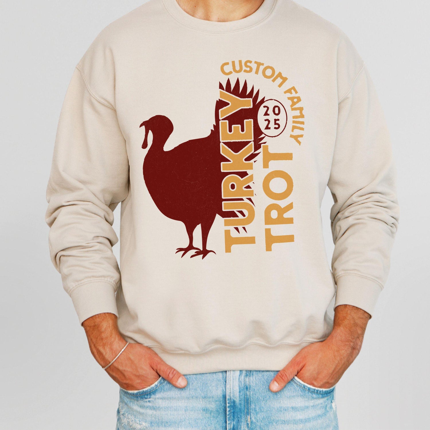 Turkey Trot - Matching Family Thanksgiving 5K Race Shirts