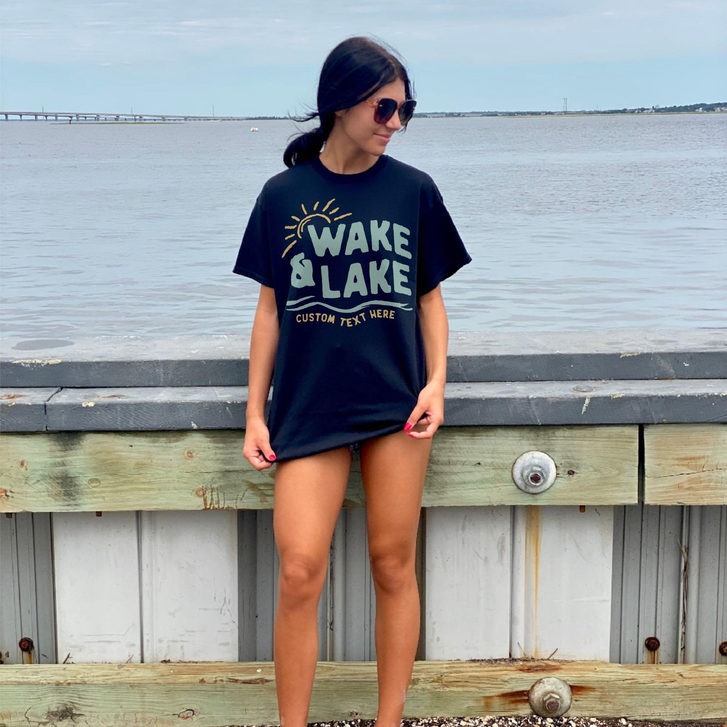 Express! Wake &amp; Lake - Matching Group Vacation Shirts