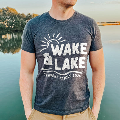 Express! Wake &amp; Lake - Matching Group Vacation Shirts