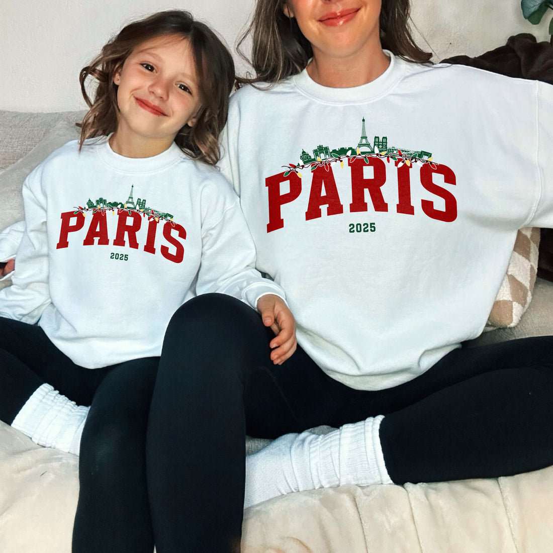 Christmas In Paris - Matching Family Shirts